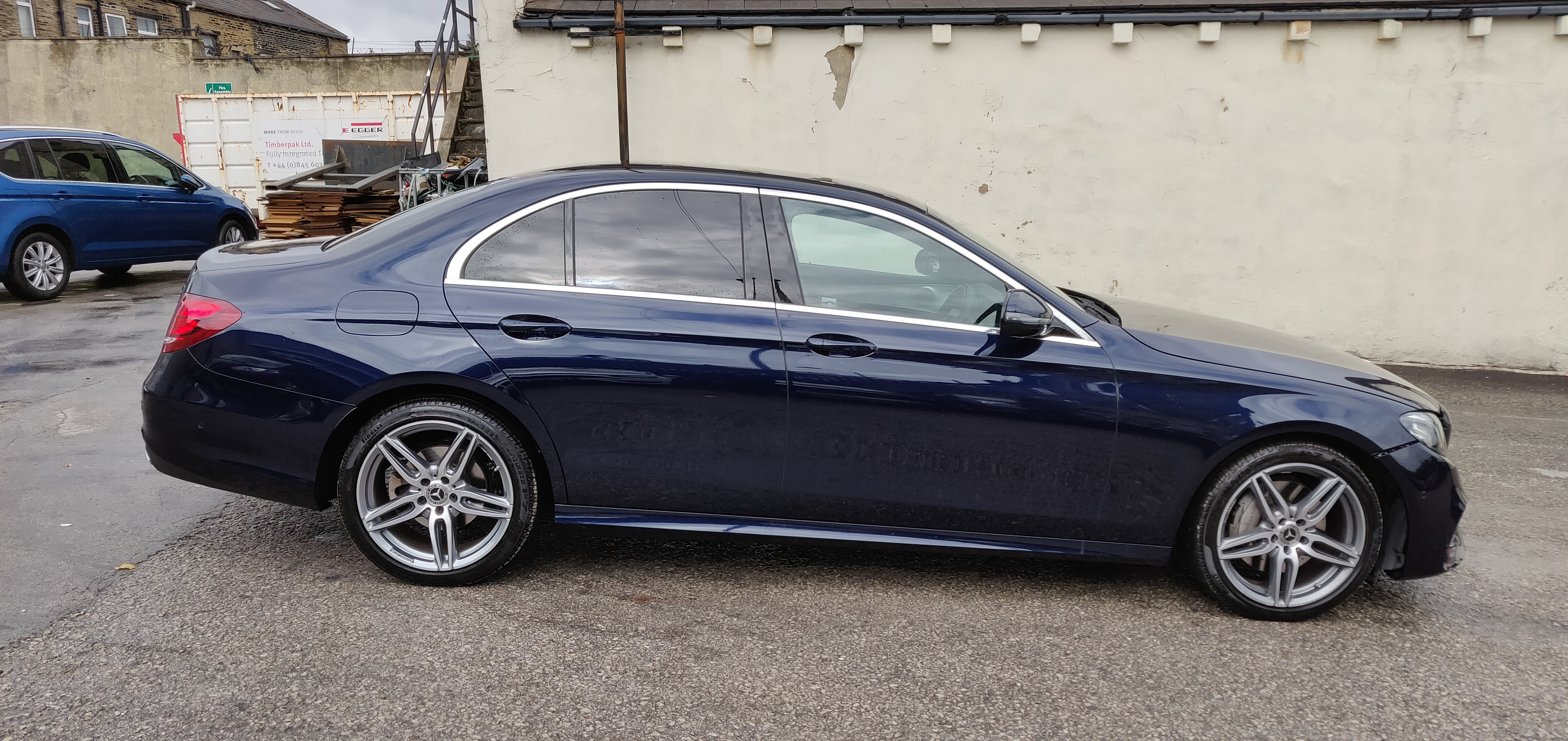 2018 MERCEDES-BENZ E CLASS E220D AMG LINE AUTO UNRECORDED DAMAGED SALVAGE