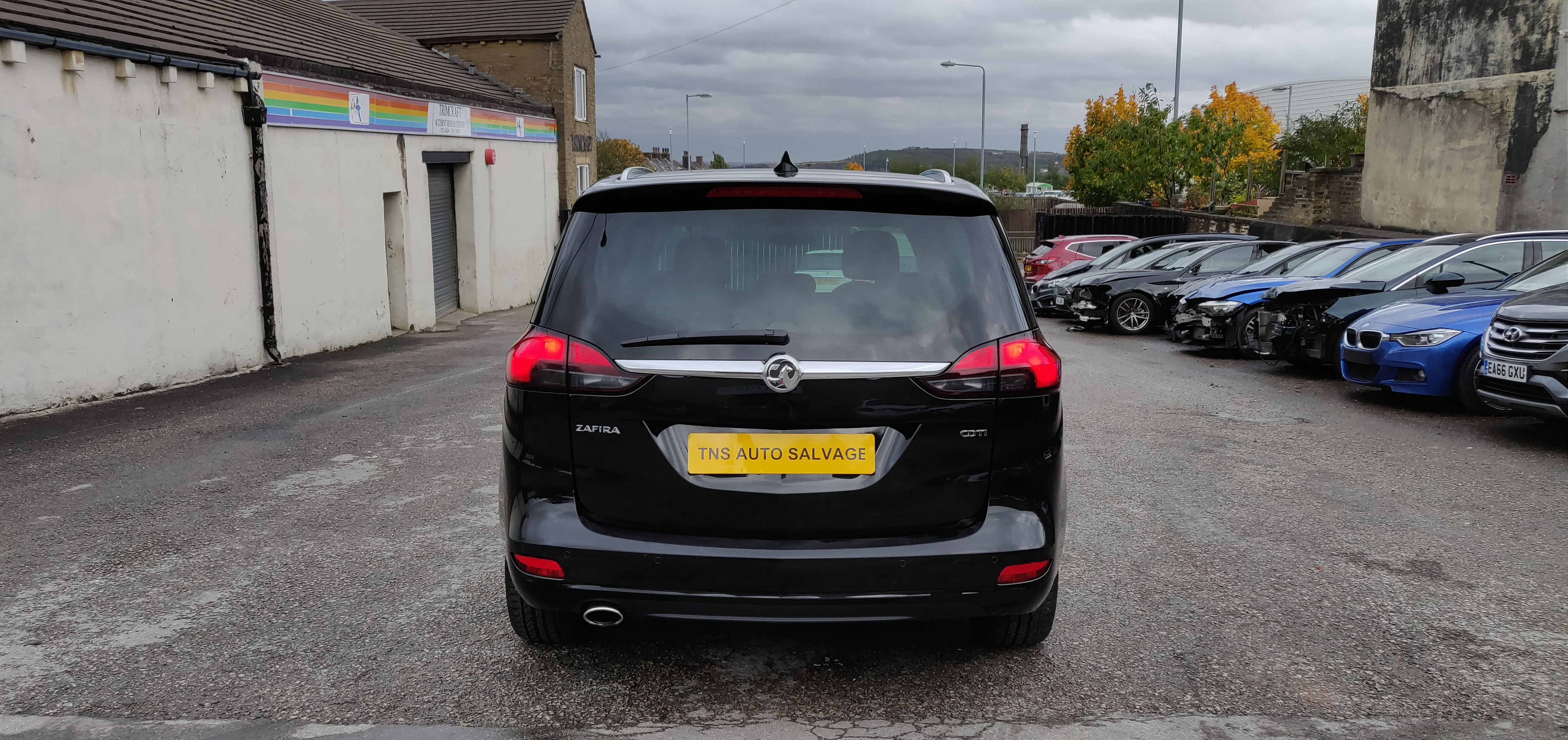 2017 17 VAUXHALL ZAFIRA TOURER SRI NAV 2.0 CDTi AUTO UNRECORDED DAMAGED SALVAGE