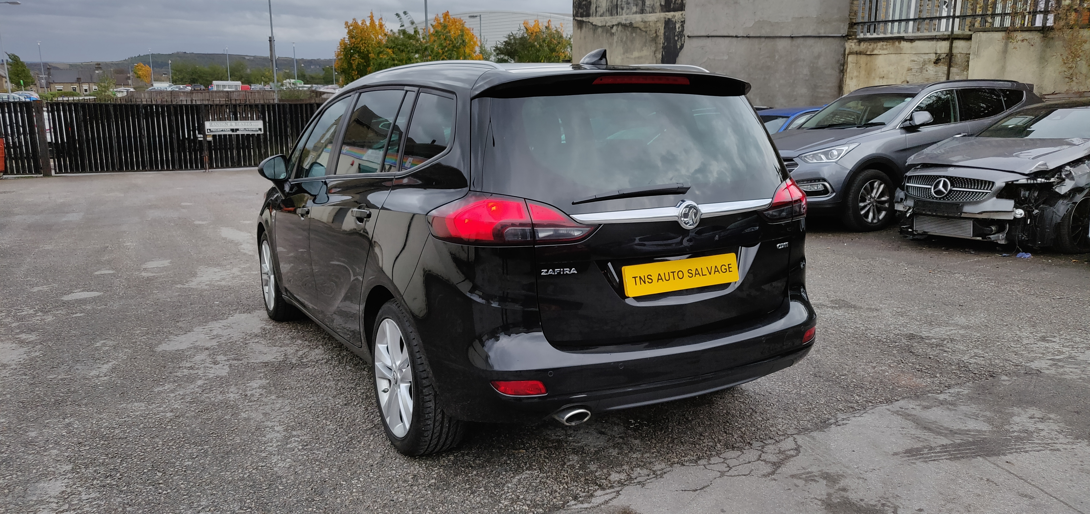 2017 17 VAUXHALL ZAFIRA TOURER SRI NAV 2.0 CDTi AUTO UNRECORDED DAMAGED SALVAGE