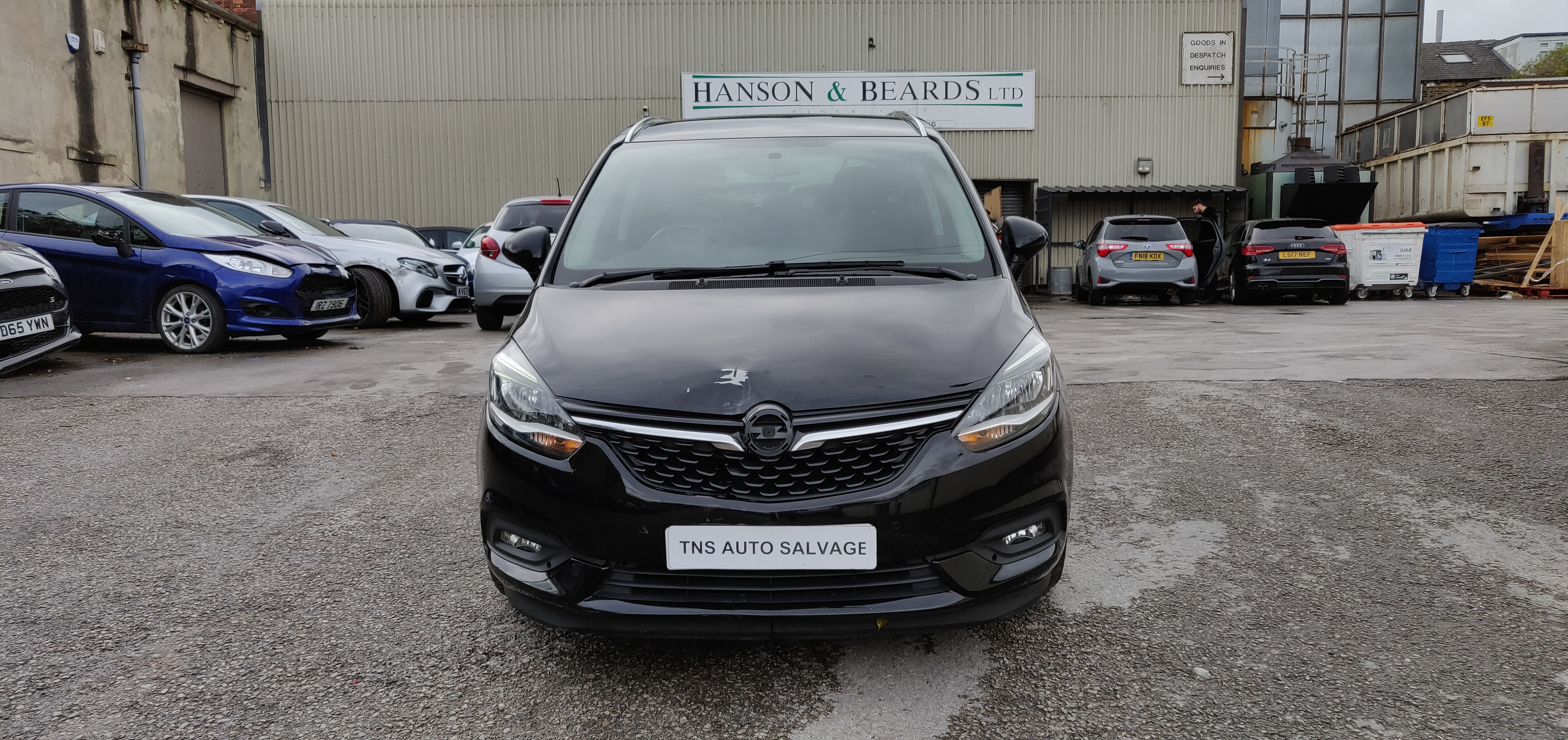 2017 17 VAUXHALL ZAFIRA TOURER SRI NAV 2.0 CDTi AUTO UNRECORDED DAMAGED SALVAGE