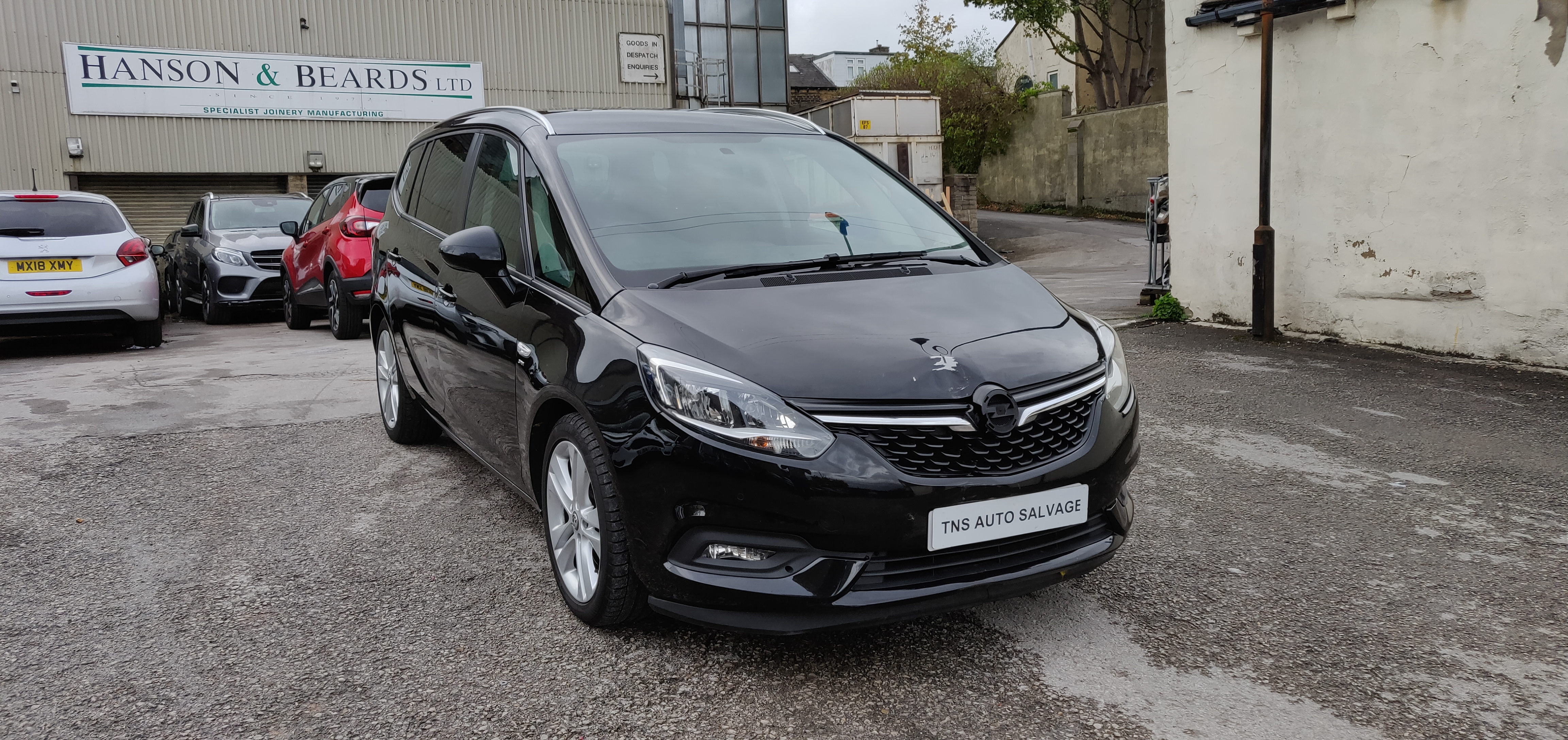 2017 17 VAUXHALL ZAFIRA TOURER SRI NAV 2.0 CDTi AUTO UNRECORDED DAMAGED SALVAGE