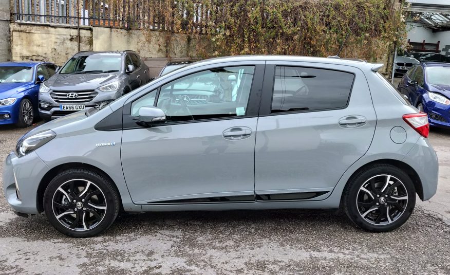 2018 18 TOYOTA YARIS DESIGN 1.5 VVT-i HEV CV HYBRID CAT S DAMAGED SALVAGE