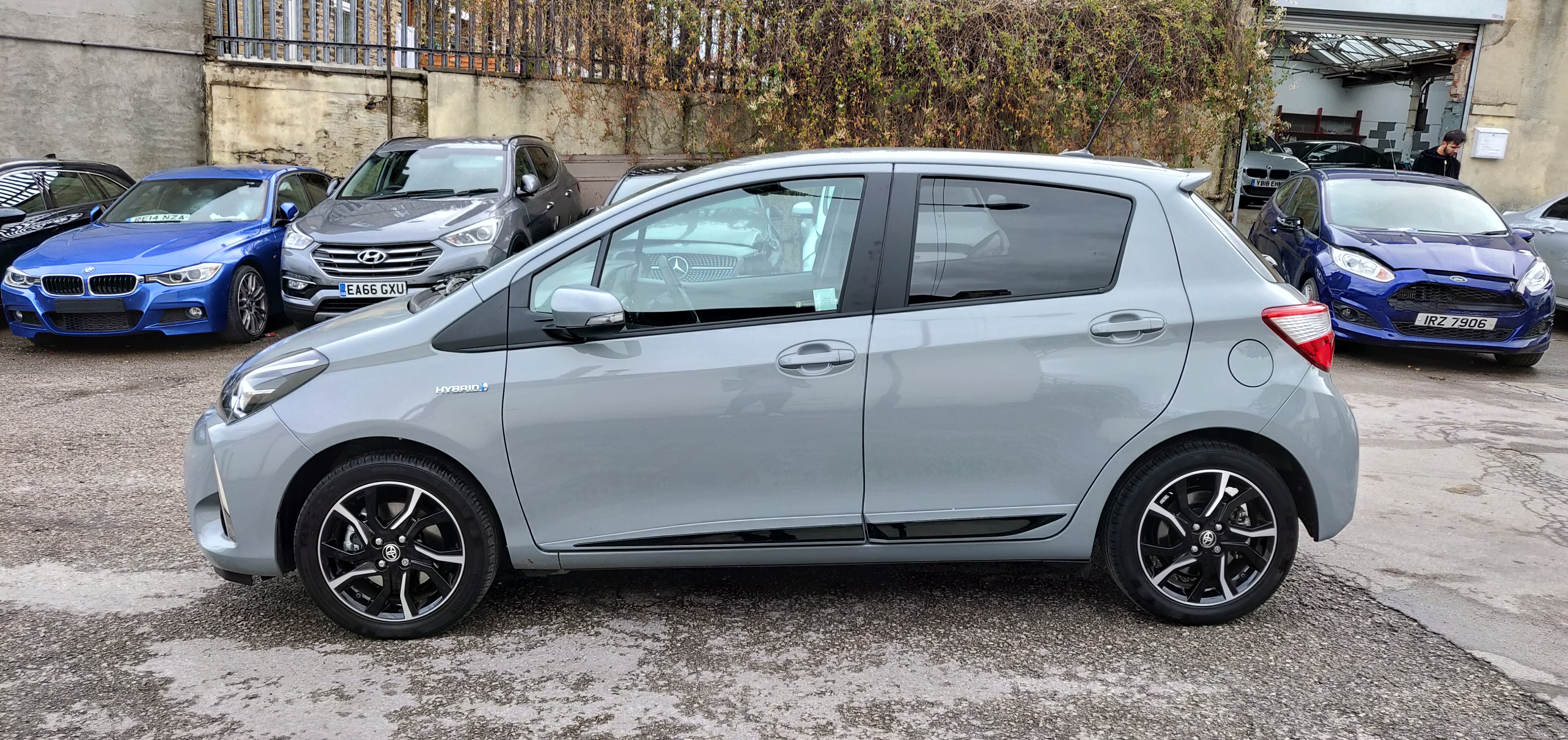 2018 18 TOYOTA YARIS DESIGN 1.5 VVT-i HEV CV HYBRID CAT S DAMAGED SALVAGE
