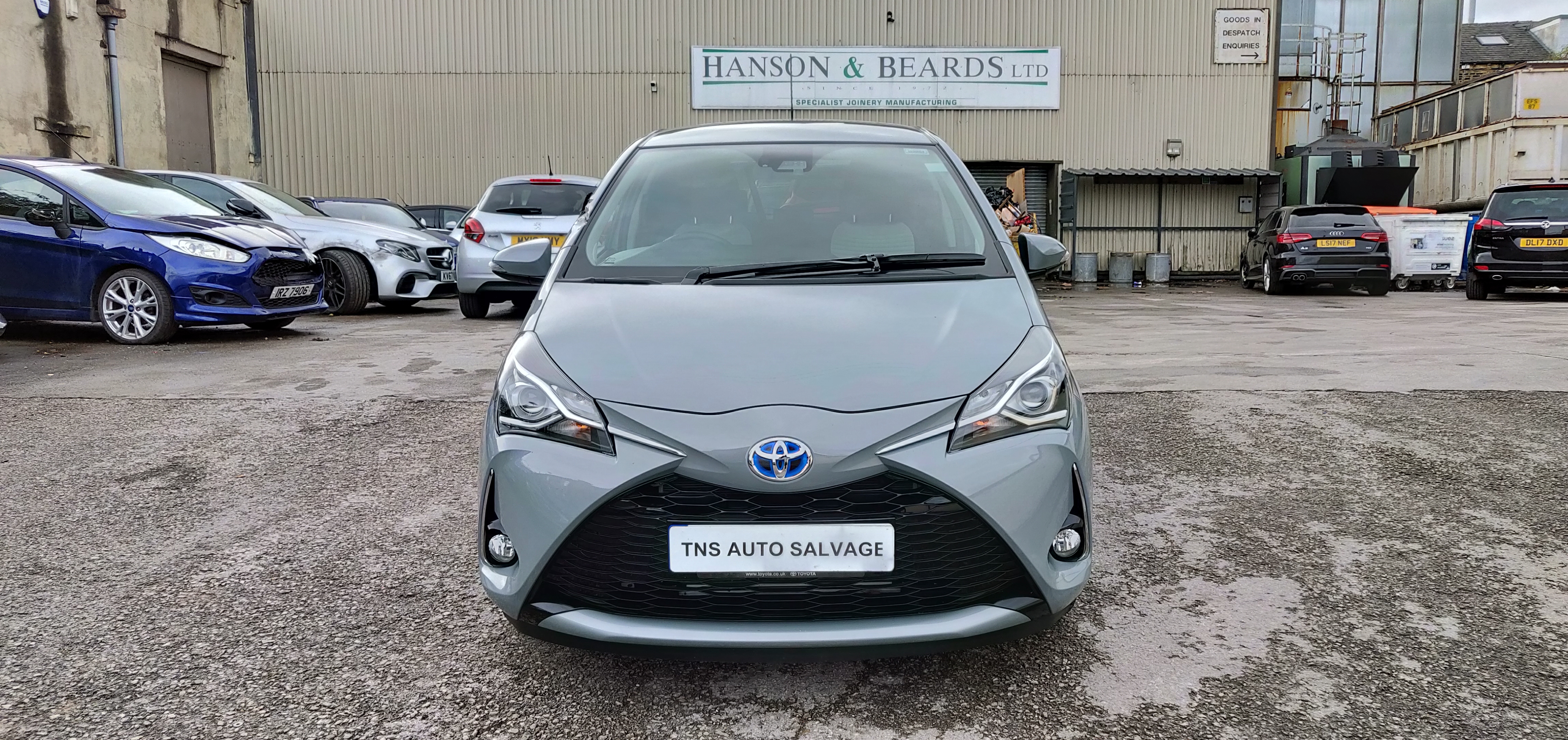 2018 18 TOYOTA YARIS DESIGN 1.5 VVT-i HEV CV HYBRID CAT S DAMAGED SALVAGE