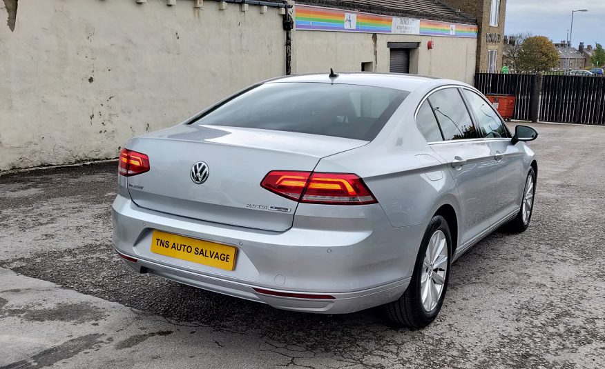 2017 VOLKSWAGEN PASSAT SE BUSINESS 2.0 TDI DSG UNRECORDED DAMAGED SALVAGE