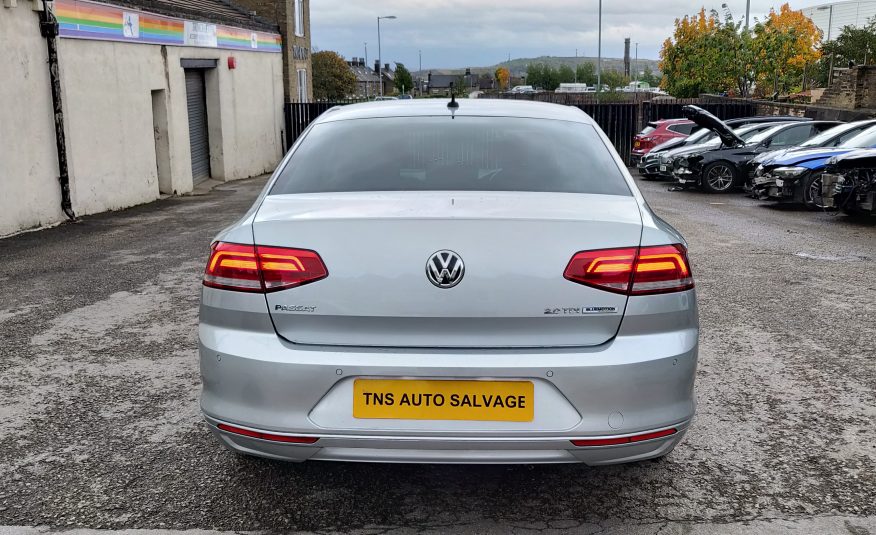 2017 VOLKSWAGEN PASSAT SE BUSINESS 2.0 TDI DSG UNRECORDED DAMAGED SALVAGE