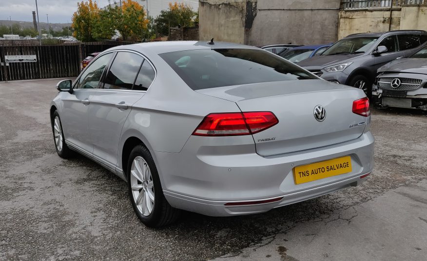 2017 VOLKSWAGEN PASSAT SE BUSINESS 2.0 TDI DSG UNRECORDED DAMAGED SALVAGE