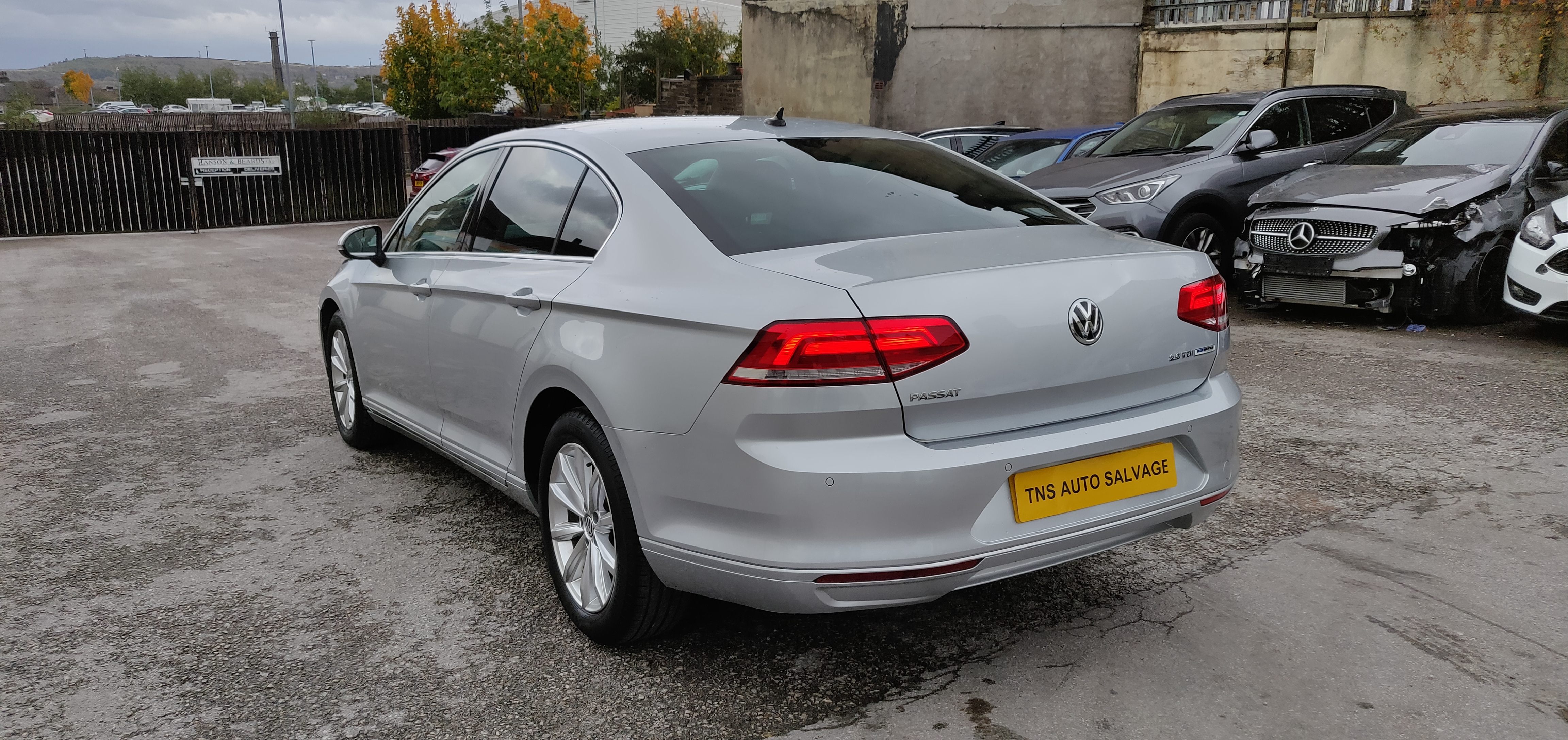 2017 VOLKSWAGEN PASSAT SE BUSINESS 2.0 TDI DSG UNRECORDED DAMAGED SALVAGE