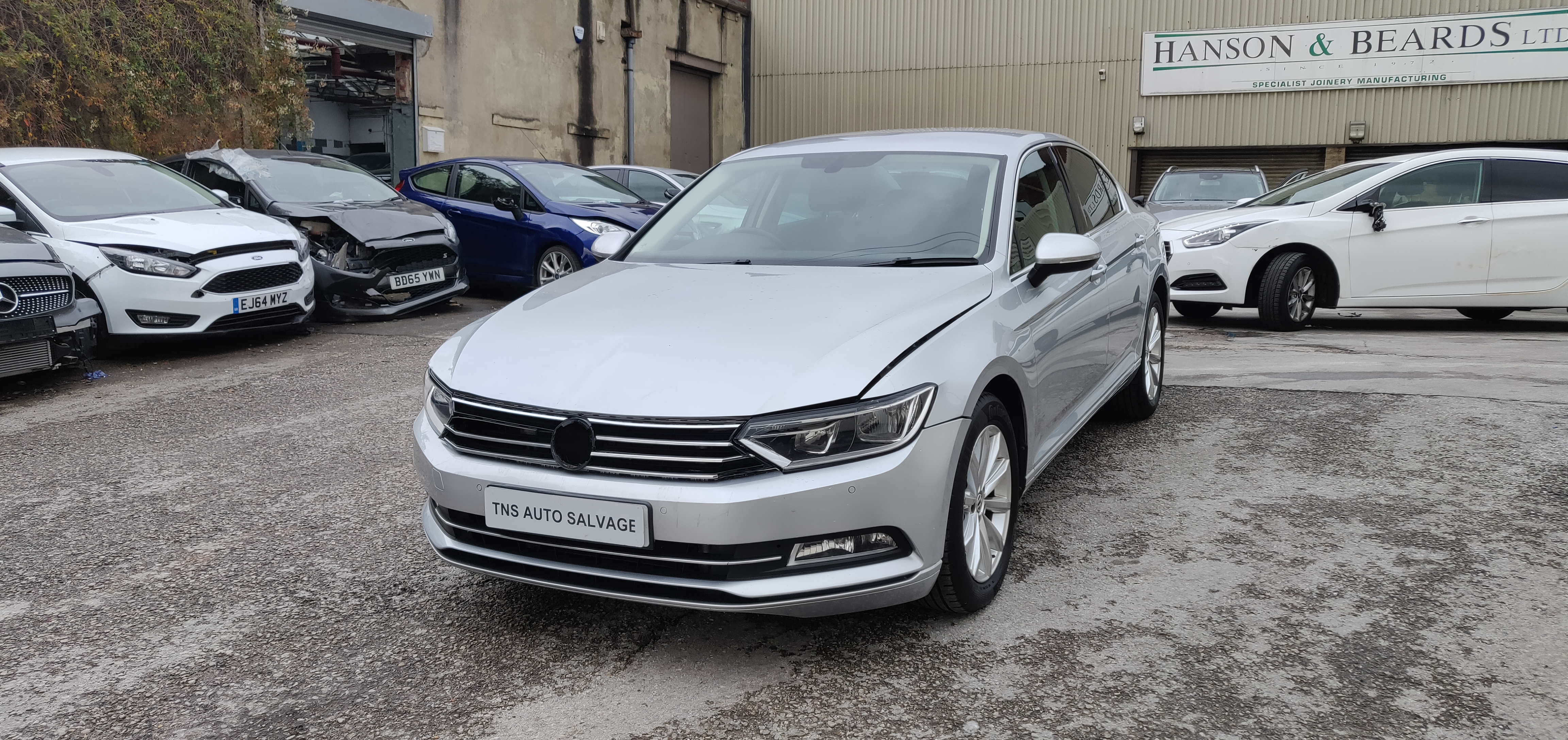 2017 VOLKSWAGEN PASSAT SE BUSINESS 2.0 TDI DSG UNRECORDED DAMAGED SALVAGE