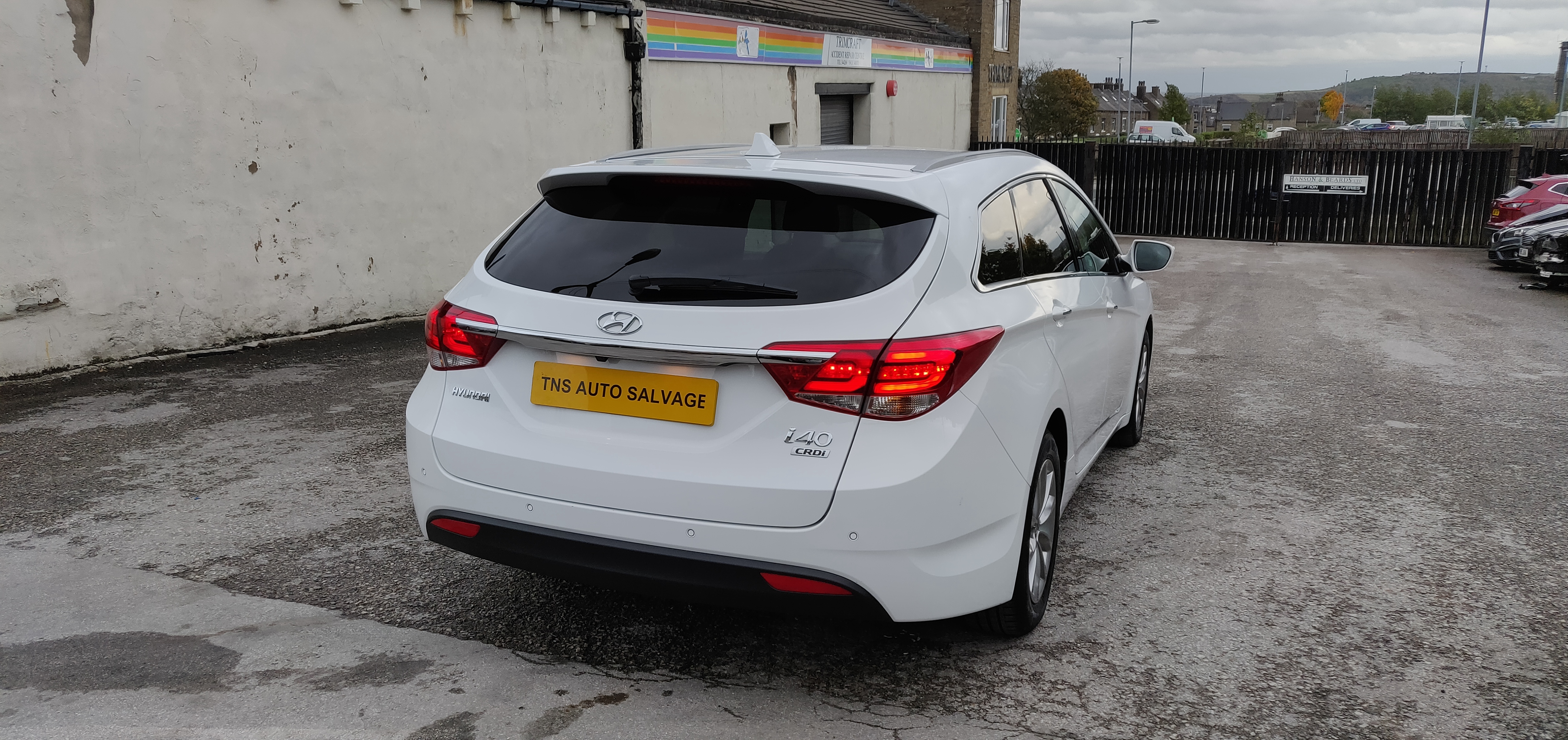 2017 17 HYUNDAI i40 SE NAV 1.7 CRDi BLUE DRIVE UNRECORDED DAMAGED SALVAGE