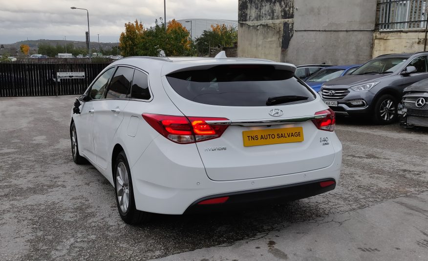 2017 17 HYUNDAI i40 SE NAV 1.7 CRDi BLUE DRIVE UNRECORDED DAMAGED SALVAGE