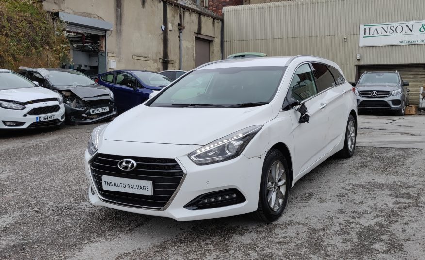 2017 17 HYUNDAI i40 SE NAV 1.7 CRDi BLUE DRIVE UNRECORDED DAMAGED SALVAGE