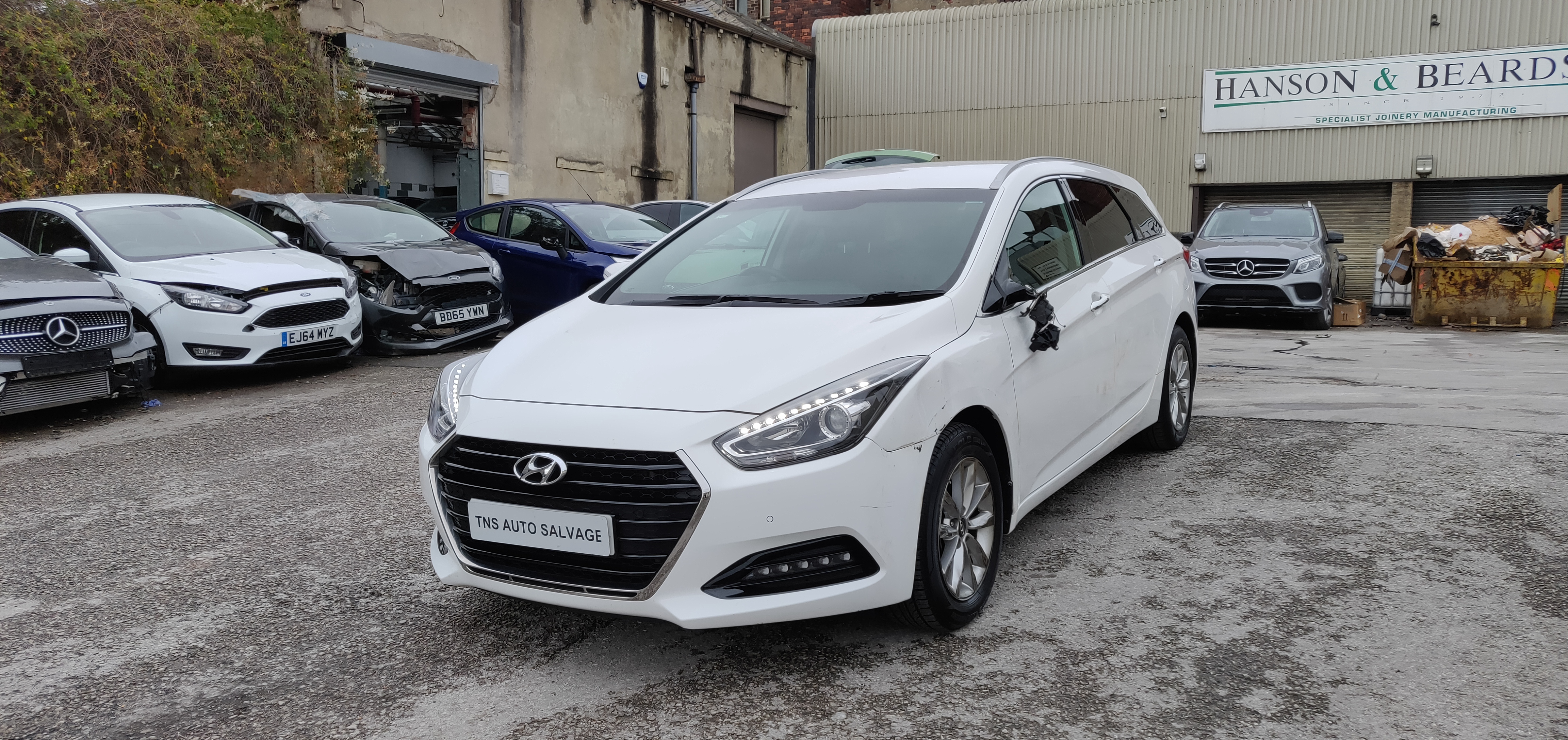 2017 17 HYUNDAI i40 SE NAV 1.7 CRDi BLUE DRIVE UNRECORDED DAMAGED SALVAGE