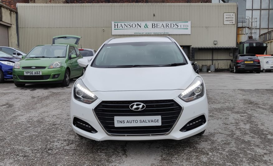 2017 17 HYUNDAI i40 SE NAV 1.7 CRDi BLUE DRIVE UNRECORDED DAMAGED SALVAGE