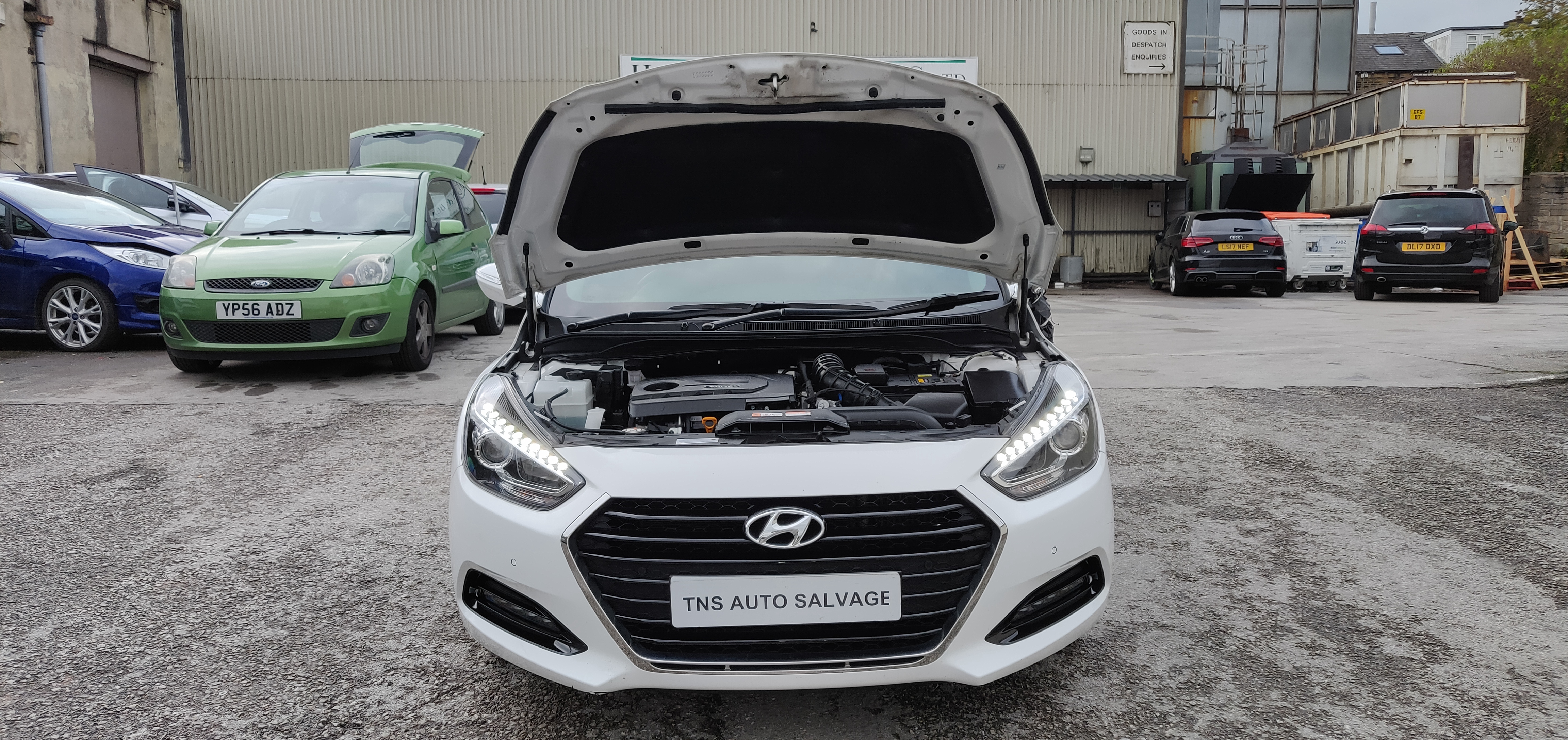 2017 17 HYUNDAI i40 SE NAV 1.7 CRDi BLUE DRIVE UNRECORDED DAMAGED SALVAGE