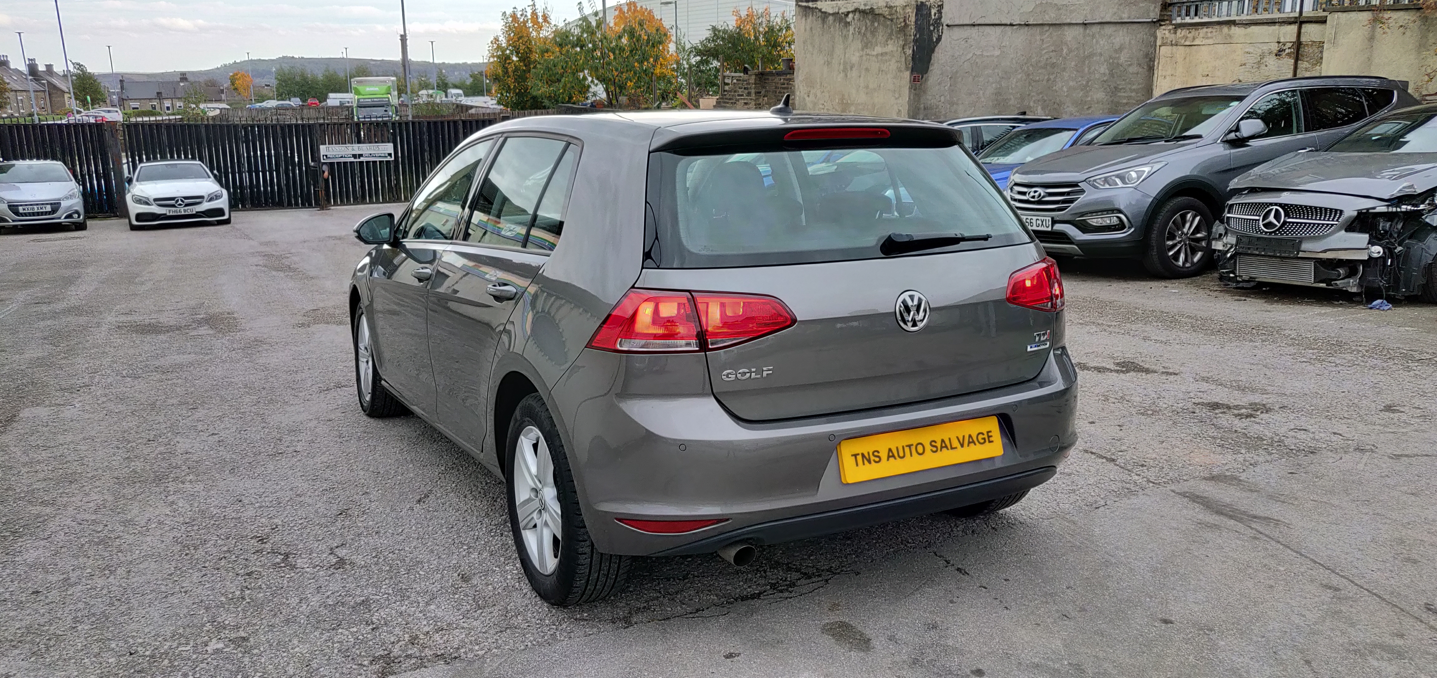 2017 VOLKSWAGEN GOLF MATCH EDITION 1.6 TDI BMT UNRECORDED DAMAGED SALVAGE