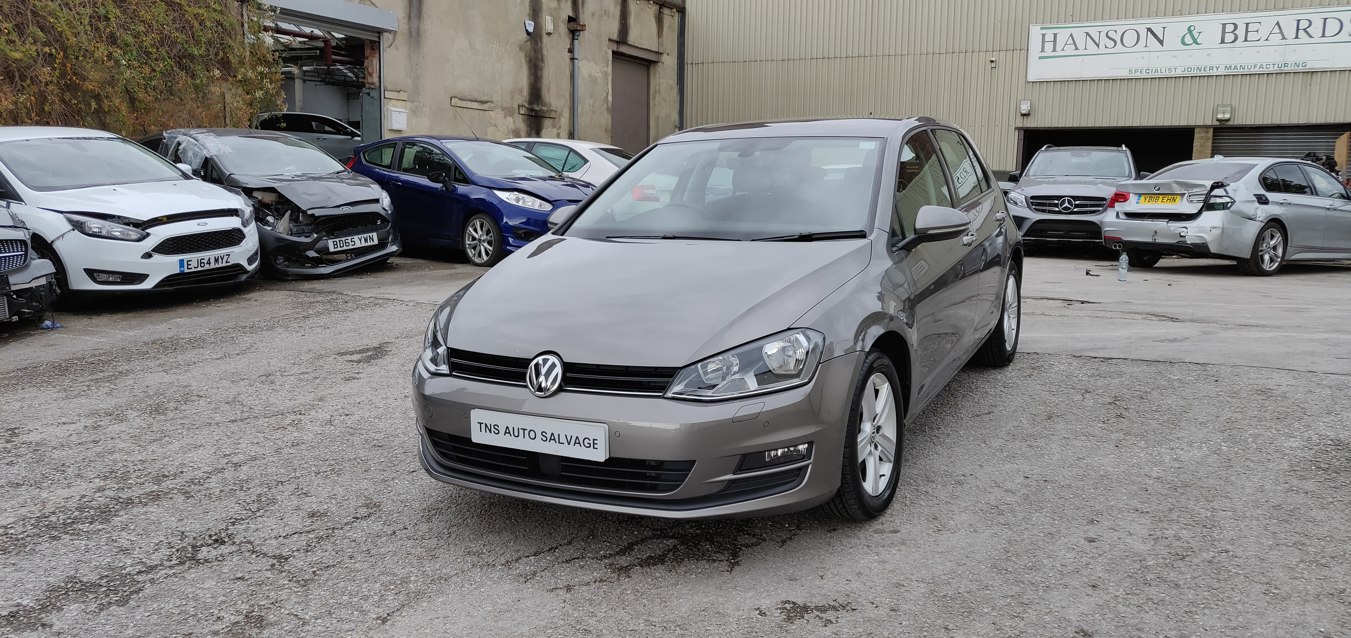 2017 VOLKSWAGEN GOLF MATCH EDITION 1.6 TDI BMT UNRECORDED DAMAGED SALVAGE