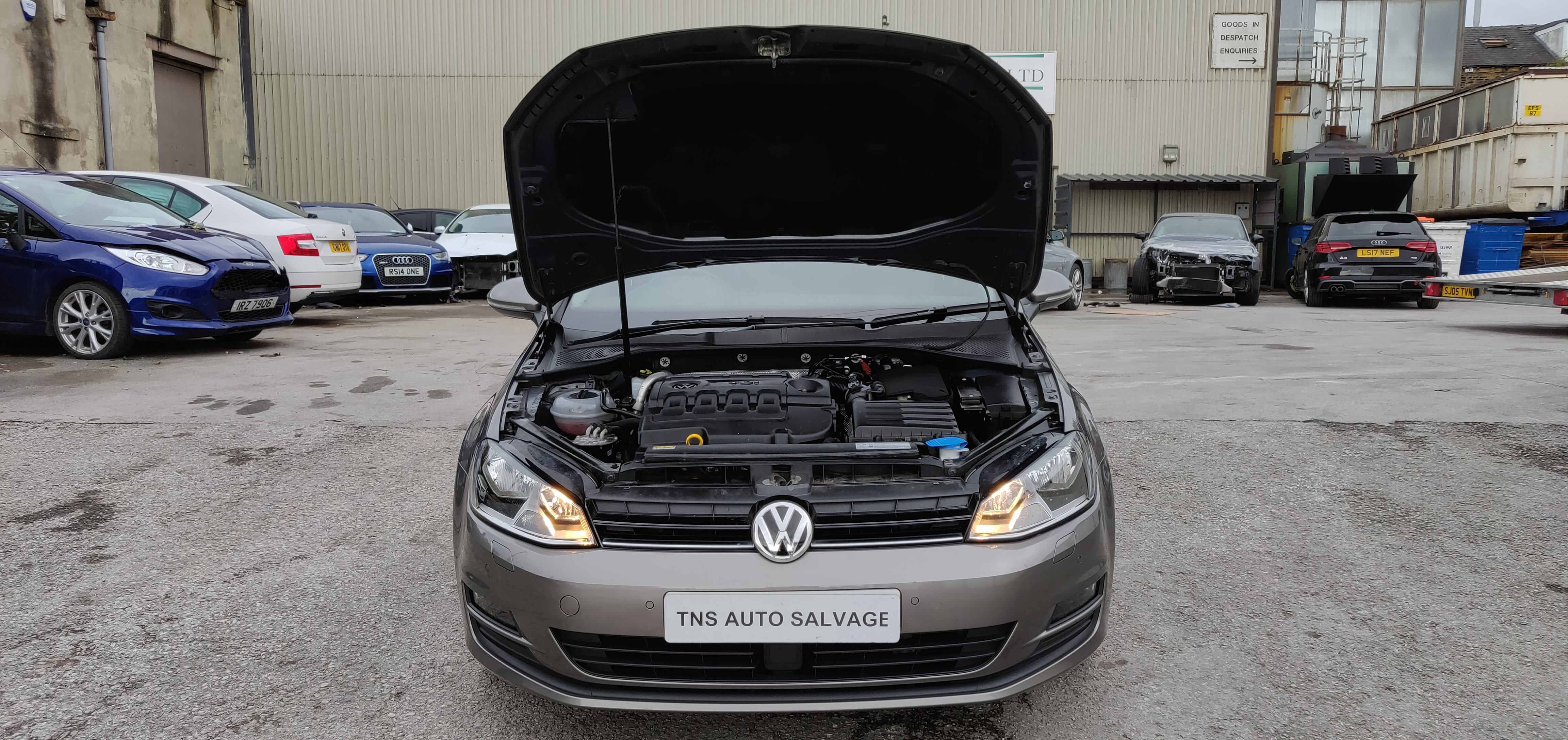 2017 VOLKSWAGEN GOLF MATCH EDITION 1.6 TDI BMT UNRECORDED DAMAGED SALVAGE