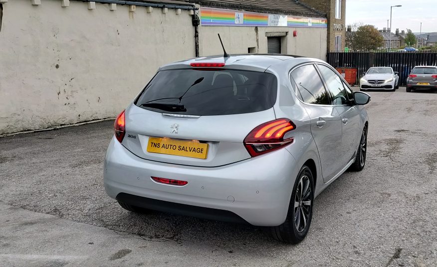 2018 PEUGEOT 208 1.2 PTECH PREMIUM UNRECORDED DAMAGED SALVAGE