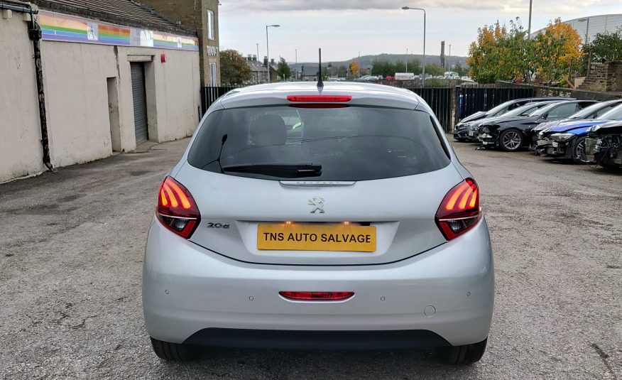 2018 PEUGEOT 208 1.2 PTECH PREMIUM UNRECORDED DAMAGED SALVAGE