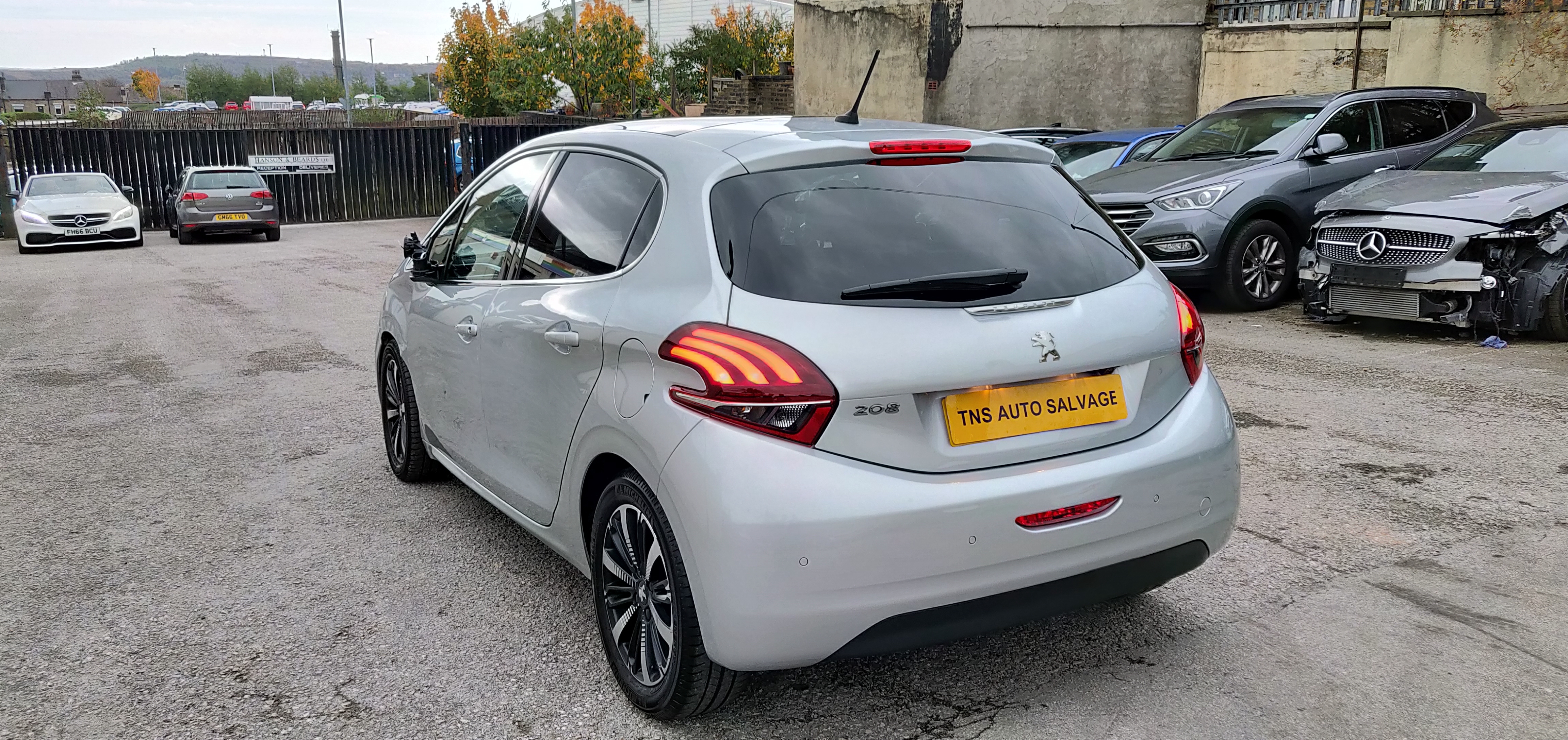 2018 PEUGEOT 208 1.2 PTECH PREMIUM UNRECORDED DAMAGED SALVAGE