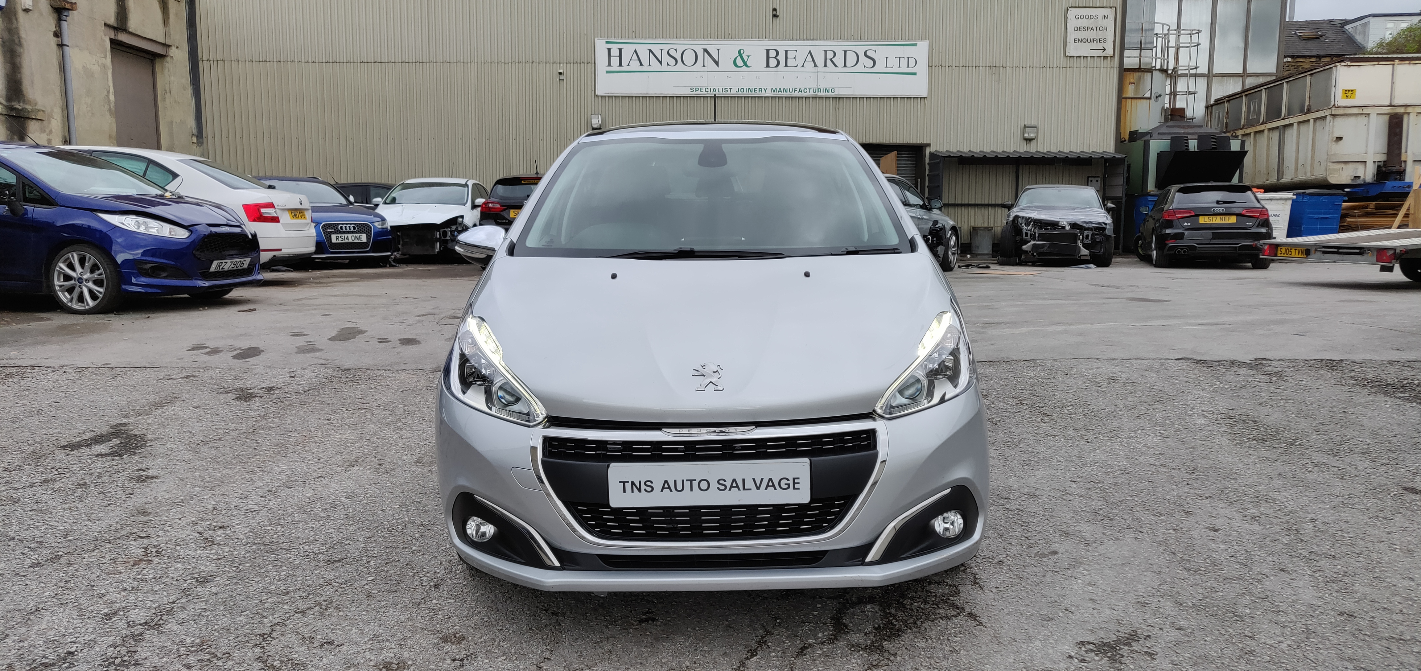 2018 PEUGEOT 208 1.2 PTECH PREMIUM UNRECORDED DAMAGED SALVAGE