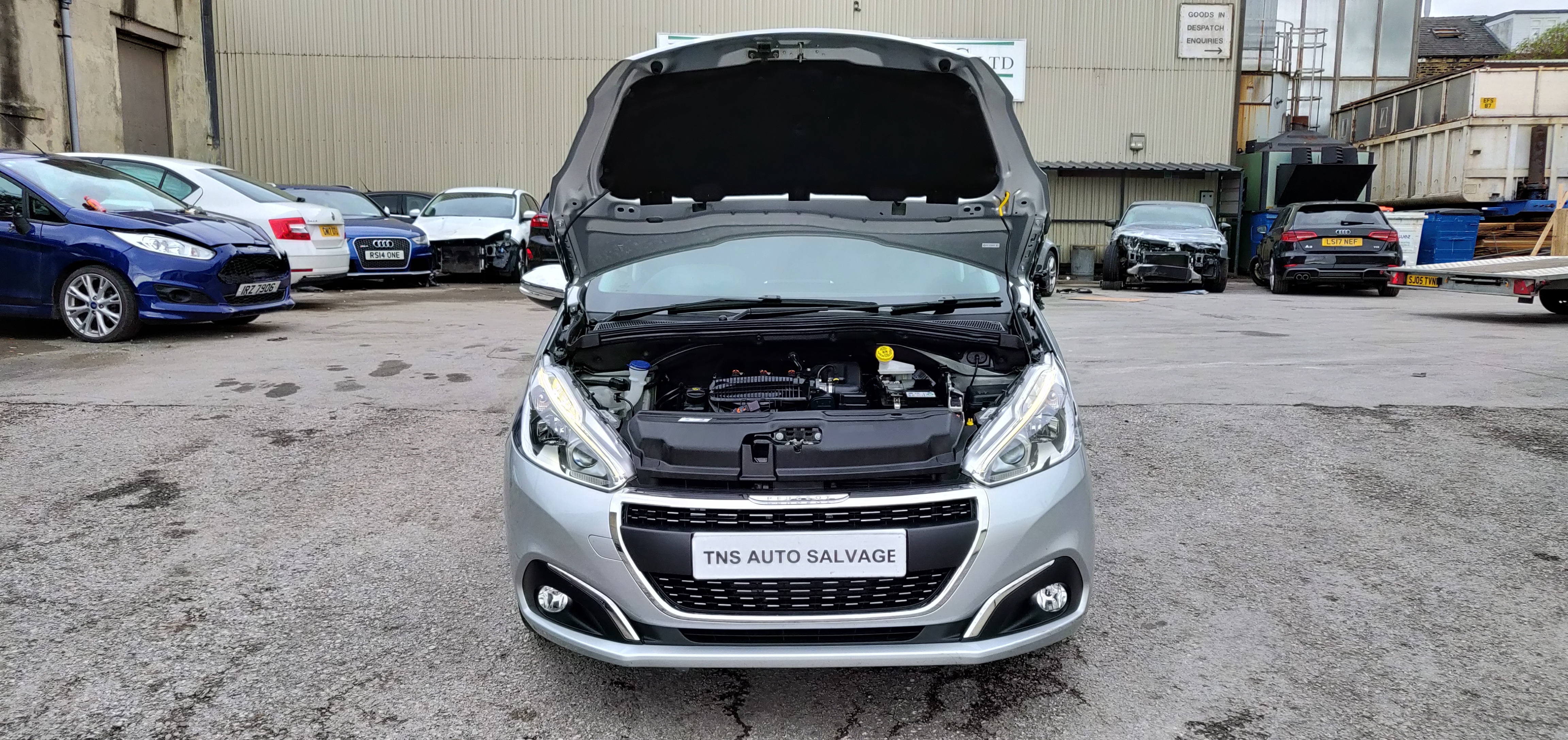 2018 PEUGEOT 208 1.2 PTECH PREMIUM UNRECORDED DAMAGED SALVAGE
