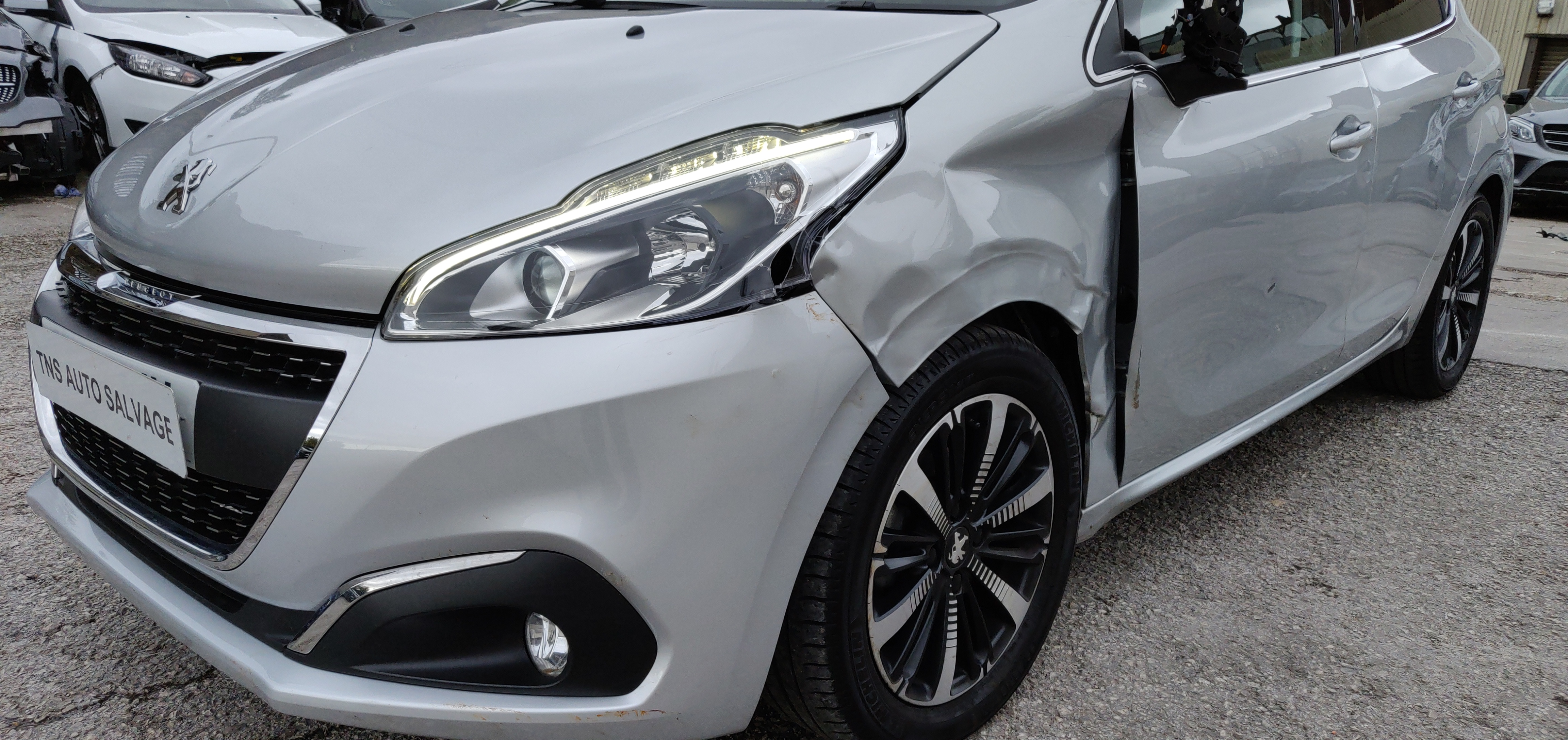 2018 PEUGEOT 208 1.2 PTECH PREMIUM UNRECORDED DAMAGED SALVAGE