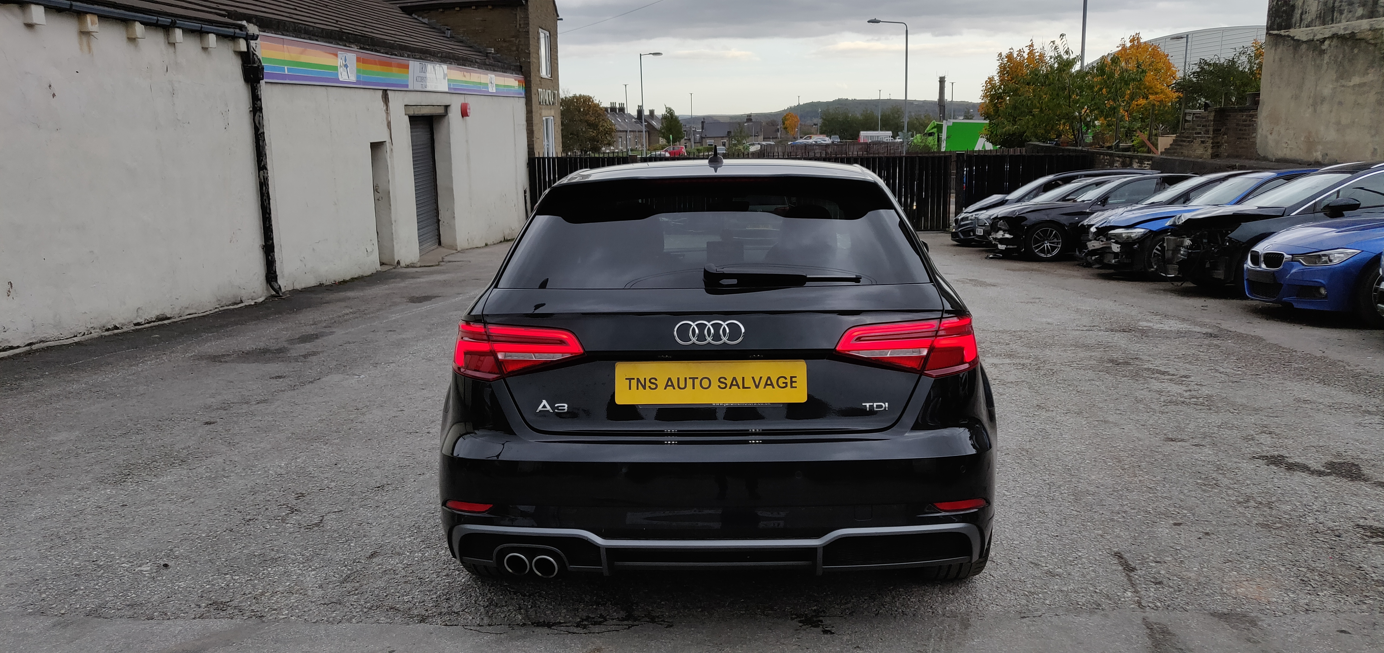2017 AUDI A3 2.0 TDI SPORTBACK S LINE UNRECORDED DAMAGED SALVAGE