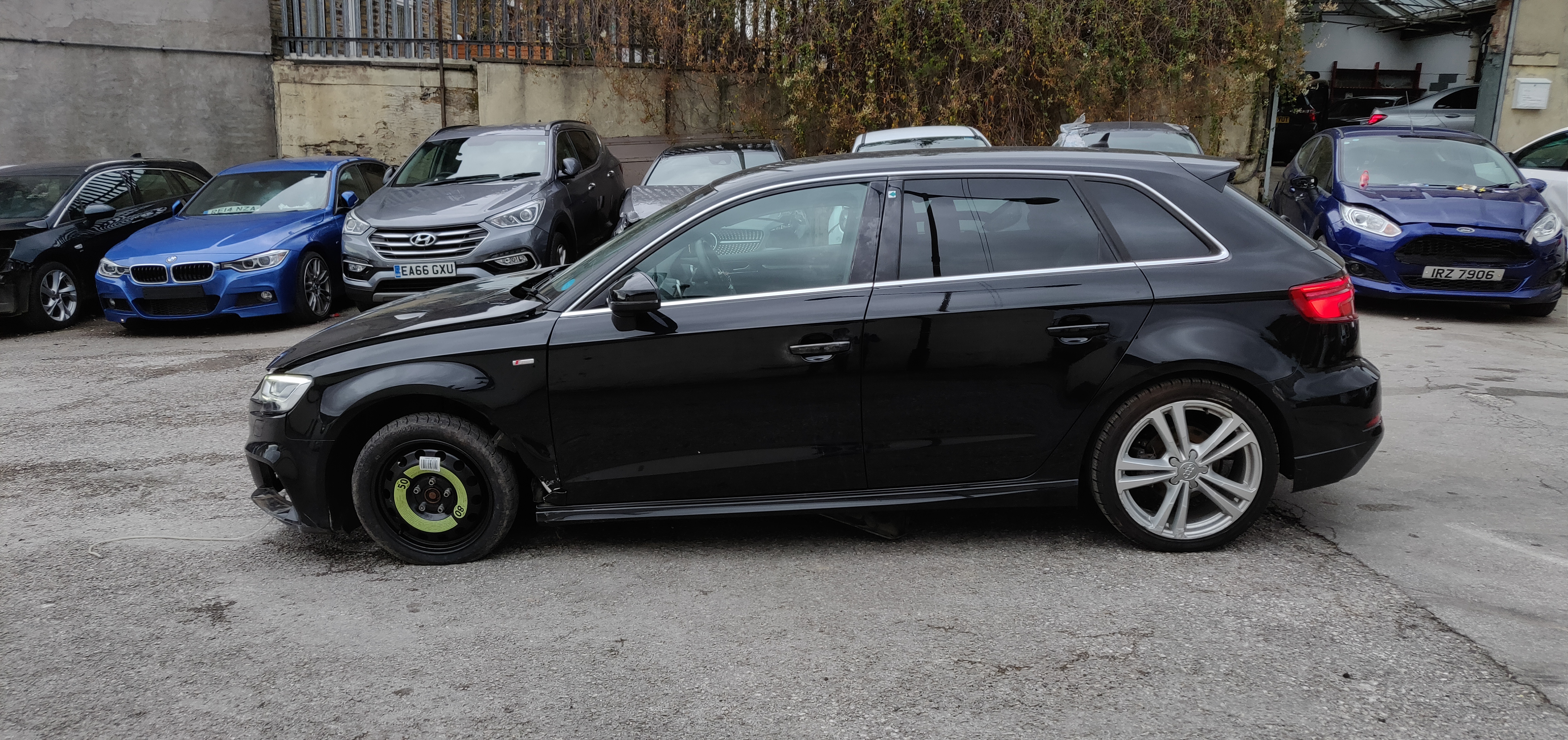 2017 AUDI A3 2.0 TDI SPORTBACK S LINE UNRECORDED DAMAGED SALVAGE