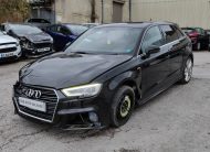 2017 AUDI A3 2.0 TDI SPORTBACK S LINE UNRECORDED DAMAGED SALVAGE