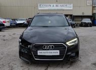 2017 AUDI A3 2.0 TDI SPORTBACK S LINE UNRECORDED DAMAGED SALVAGE