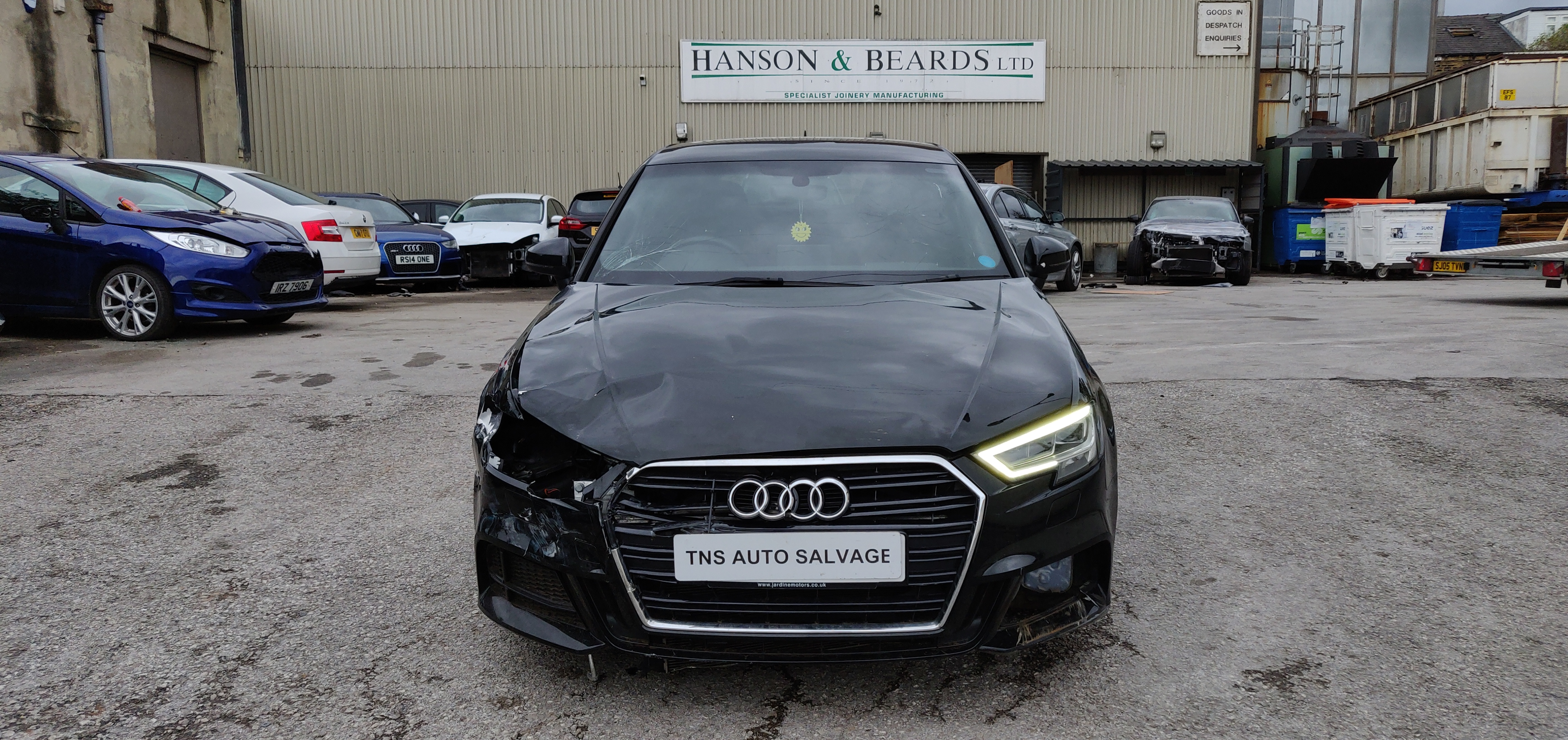 2017 AUDI A3 2.0 TDI SPORTBACK S LINE UNRECORDED DAMAGED SALVAGE