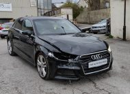 2017 AUDI A3 2.0 TDI SPORTBACK S LINE UNRECORDED DAMAGED SALVAGE