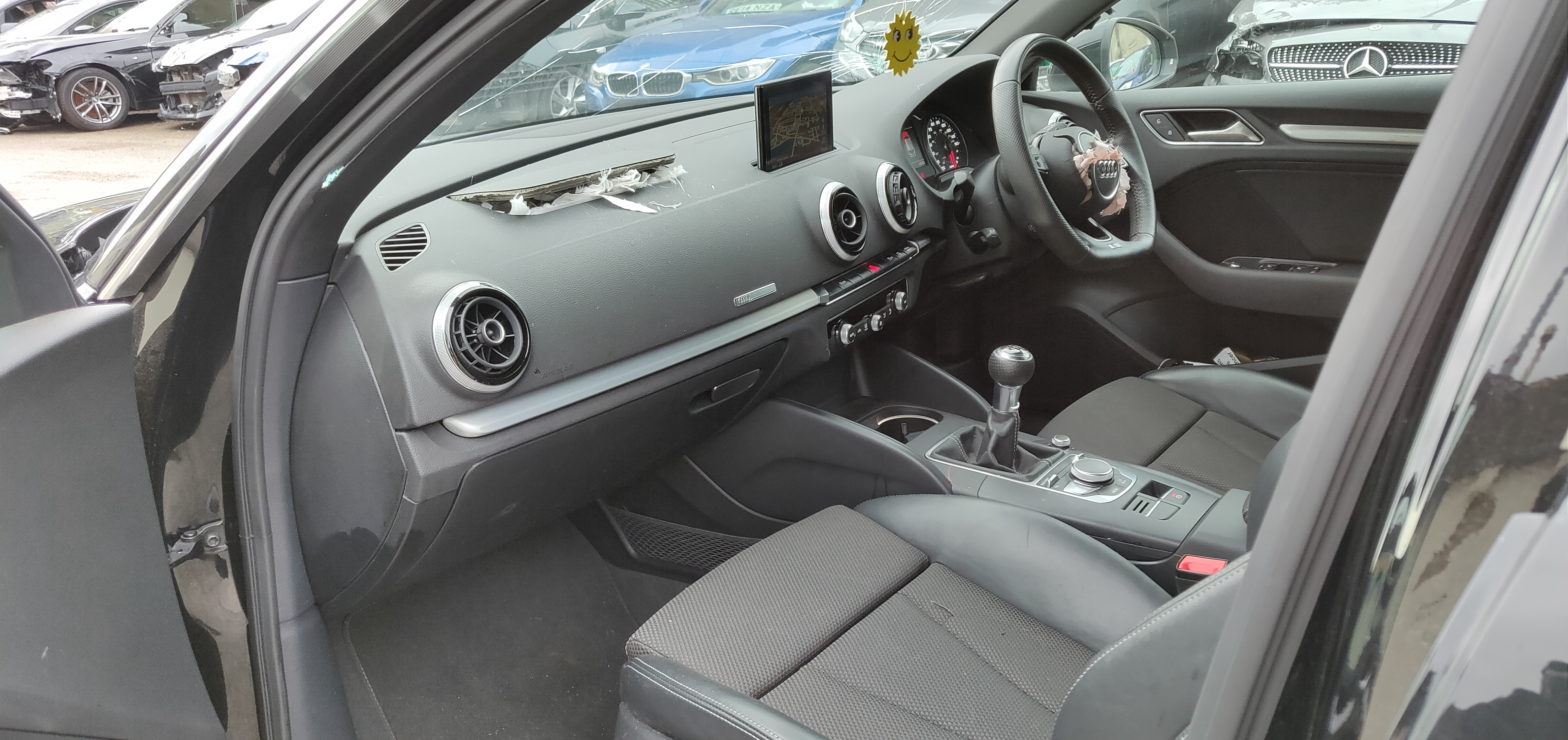 2017 AUDI A3 2.0 TDI SPORTBACK S LINE UNRECORDED DAMAGED SALVAGE