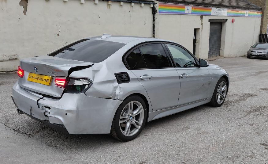 2018 18 BMW 3 SERIES 320D M SPORT AUTO CAT S DAMAGED SALVAGE