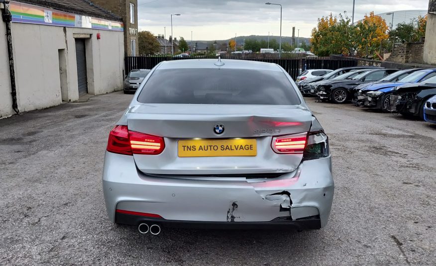 2018 18 BMW 3 SERIES 320D M SPORT AUTO CAT S DAMAGED SALVAGE