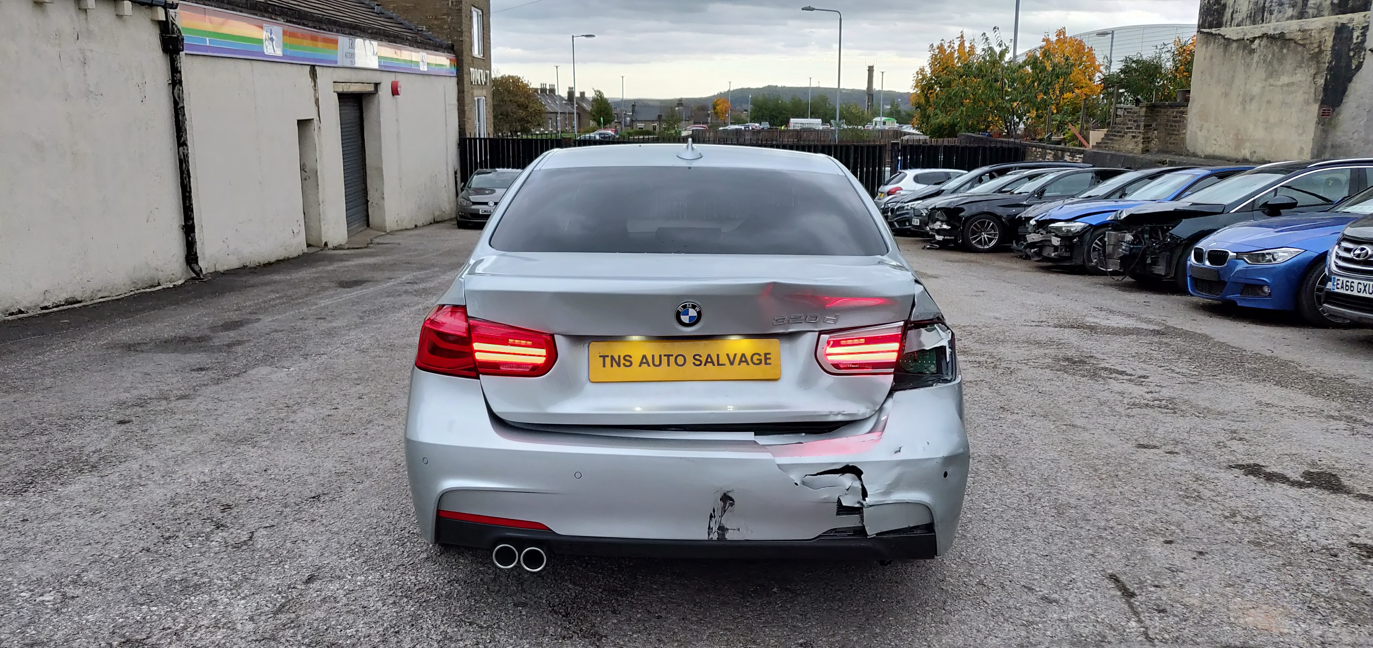 2018 18 BMW 3 SERIES 320D M SPORT AUTO CAT S DAMAGED SALVAGE