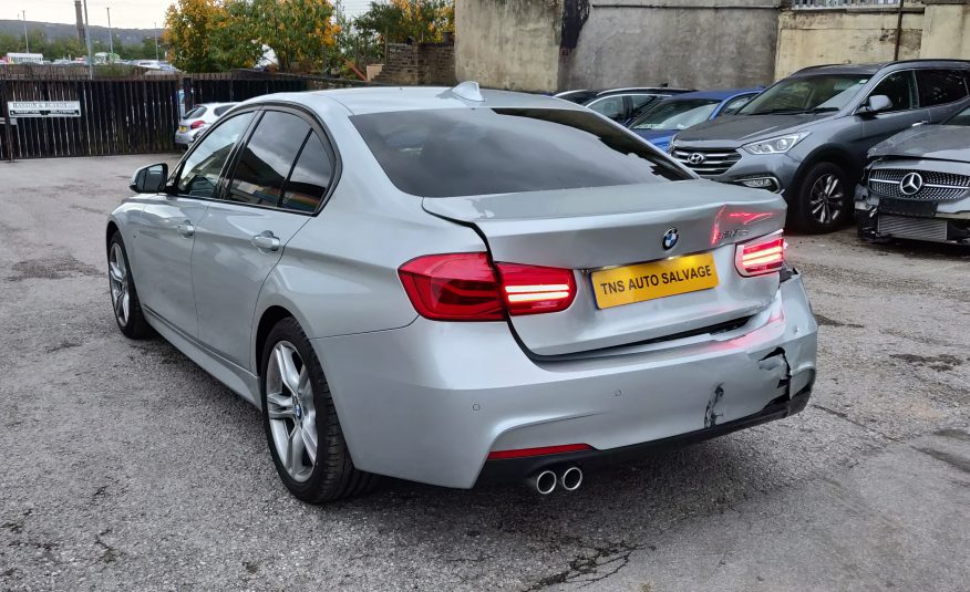 2018 18 BMW 3 SERIES 320D M SPORT AUTO CAT S DAMAGED SALVAGE