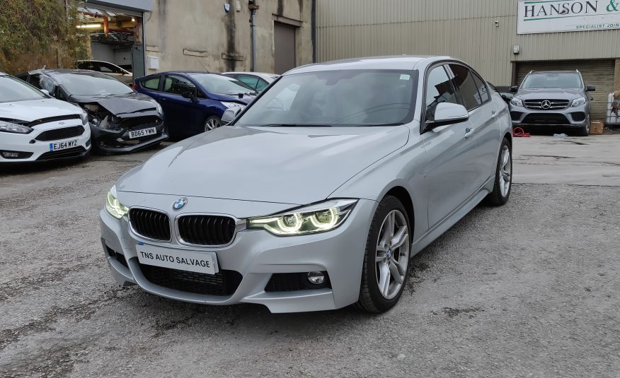 2018 18 BMW 3 SERIES 320D M SPORT AUTO CAT S DAMAGED SALVAGE