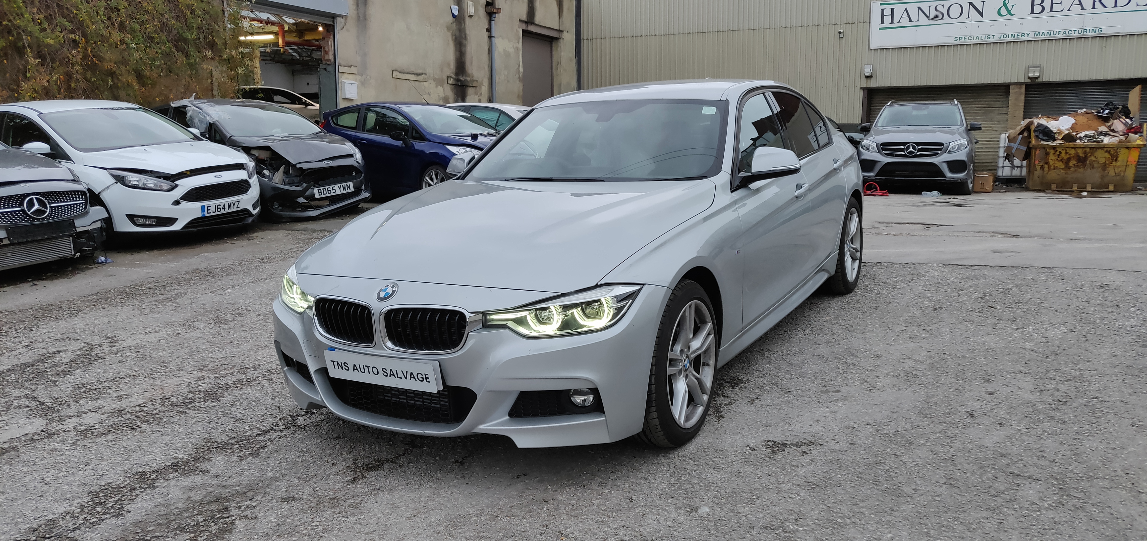 2018 18 BMW 3 SERIES 320D M SPORT AUTO CAT S DAMAGED SALVAGE