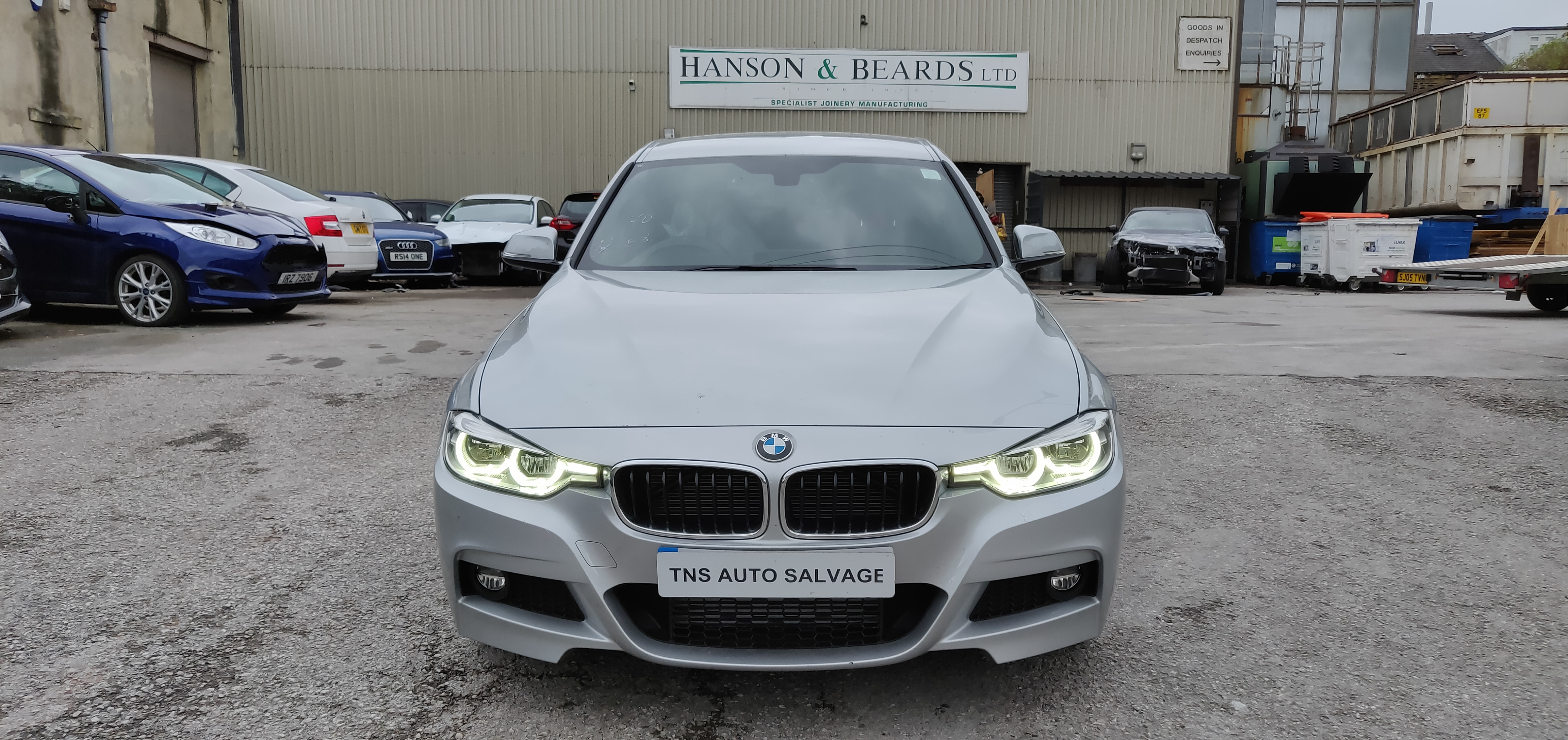 2018 18 BMW 3 SERIES 320D M SPORT AUTO CAT S DAMAGED SALVAGE