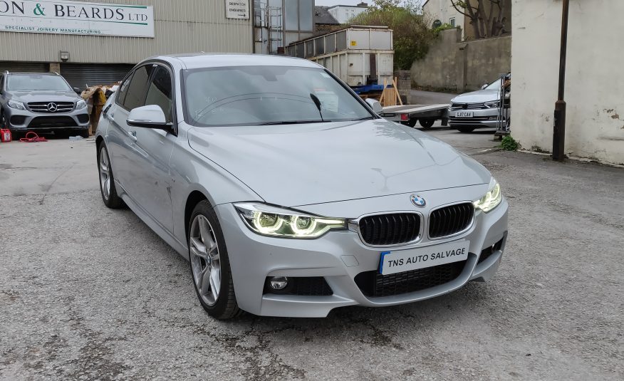 2018 18 BMW 3 SERIES 320D M SPORT AUTO CAT S DAMAGED SALVAGE