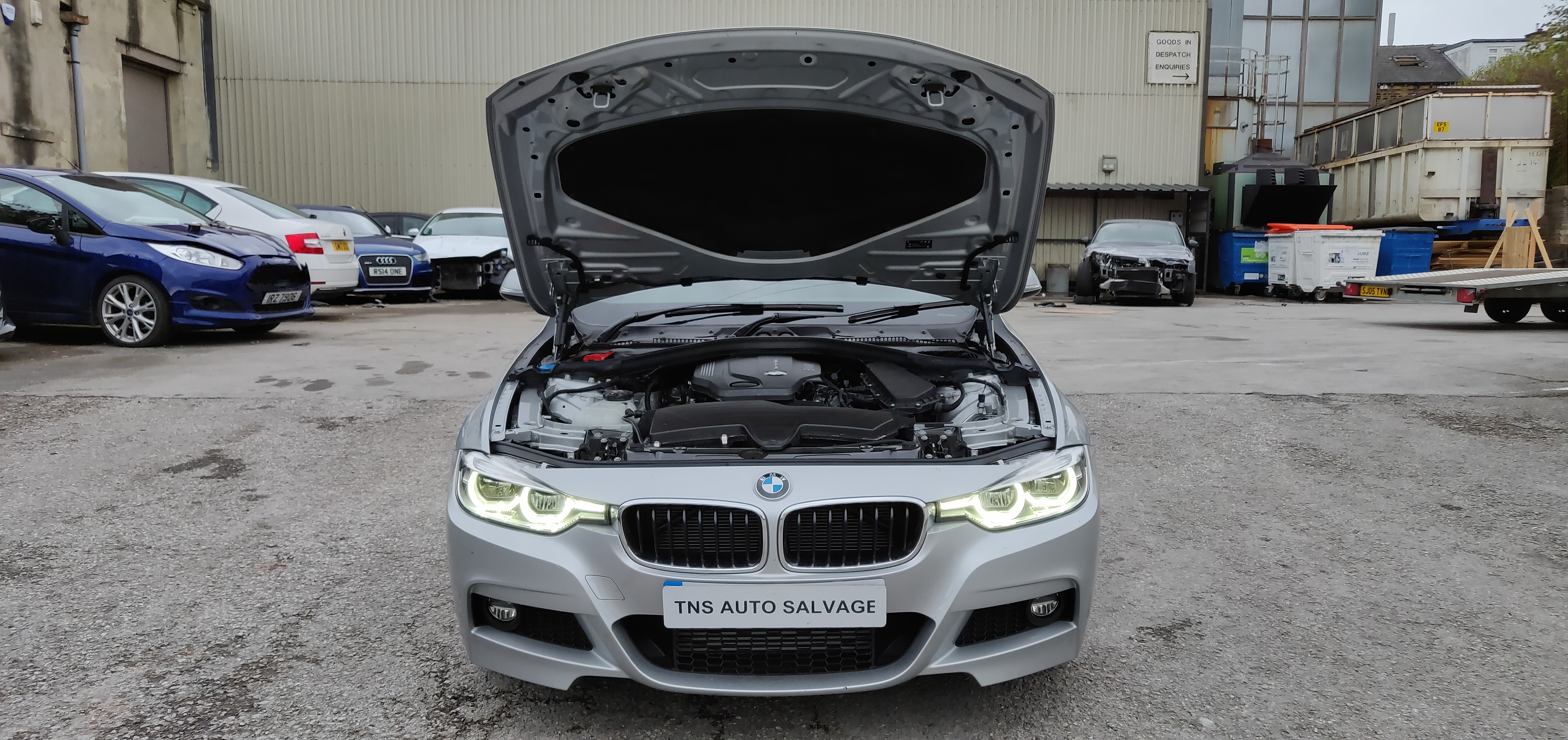 2018 18 BMW 3 SERIES 320D M SPORT AUTO CAT S DAMAGED SALVAGE