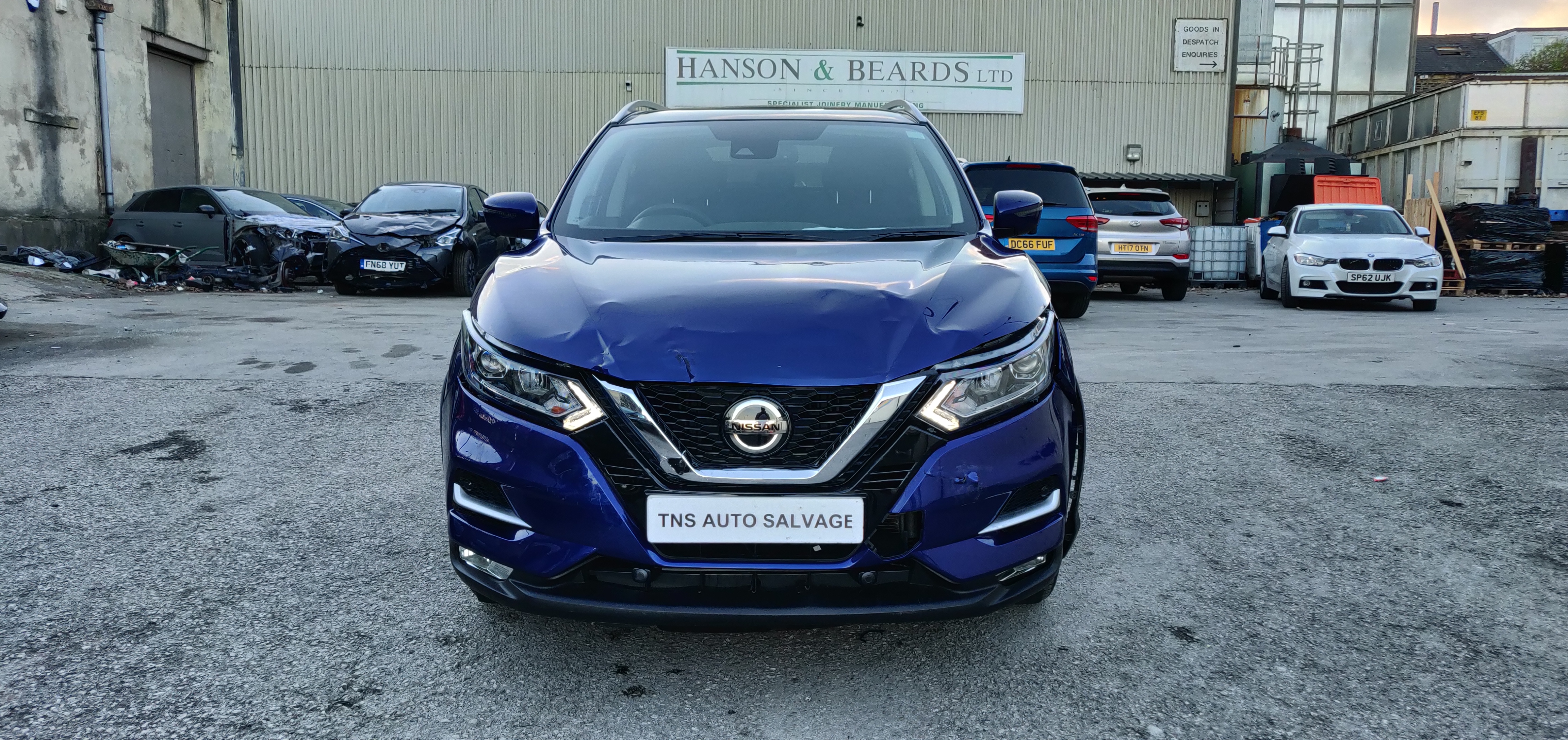 2018 18 NISSAN QASHQAI N-CONNECTA 1.5 DCI GLASS ROOF CAT S DAMAGED SALVAGE