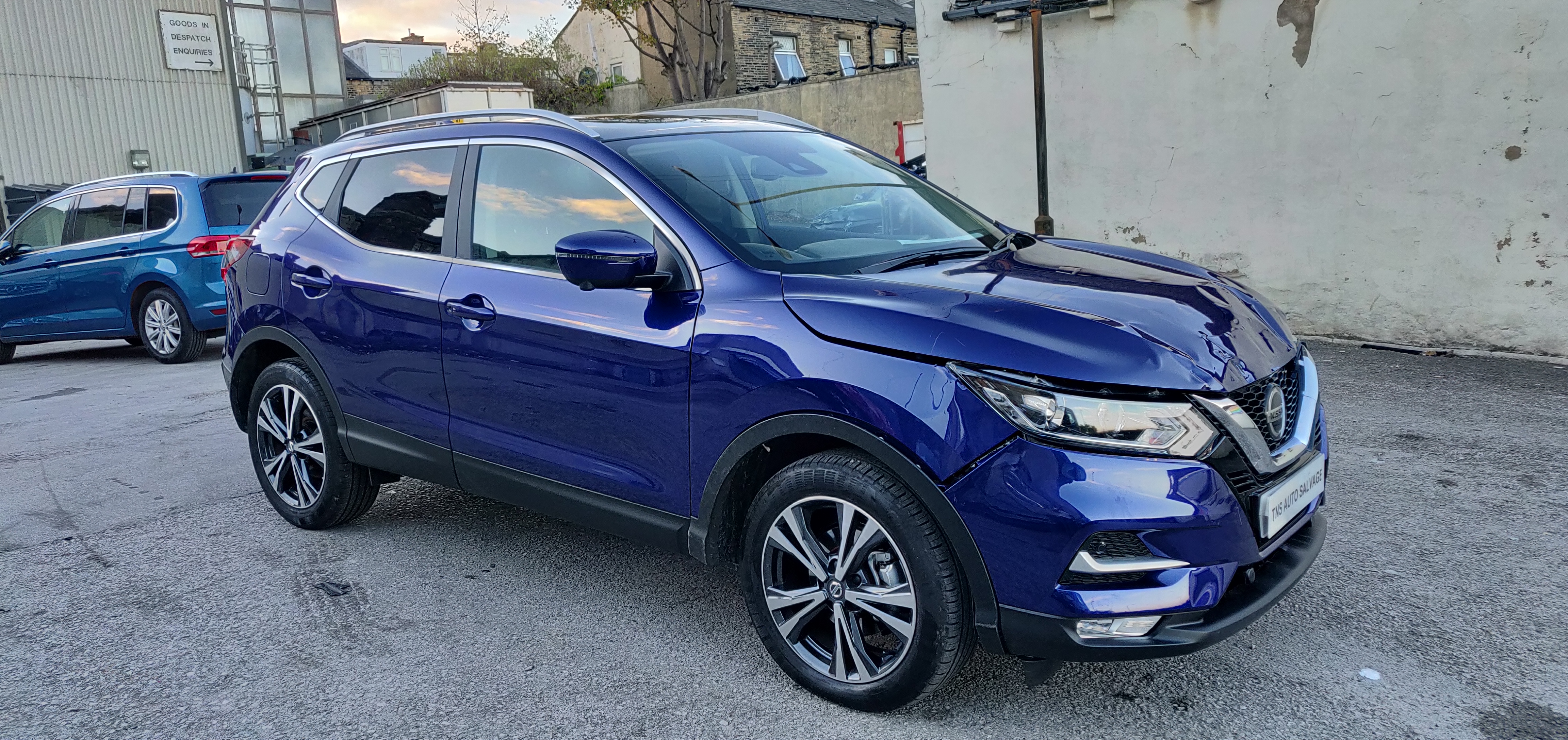 2018 18 NISSAN QASHQAI N-CONNECTA 1.5 DCI GLASS ROOF CAT S DAMAGED SALVAGE
