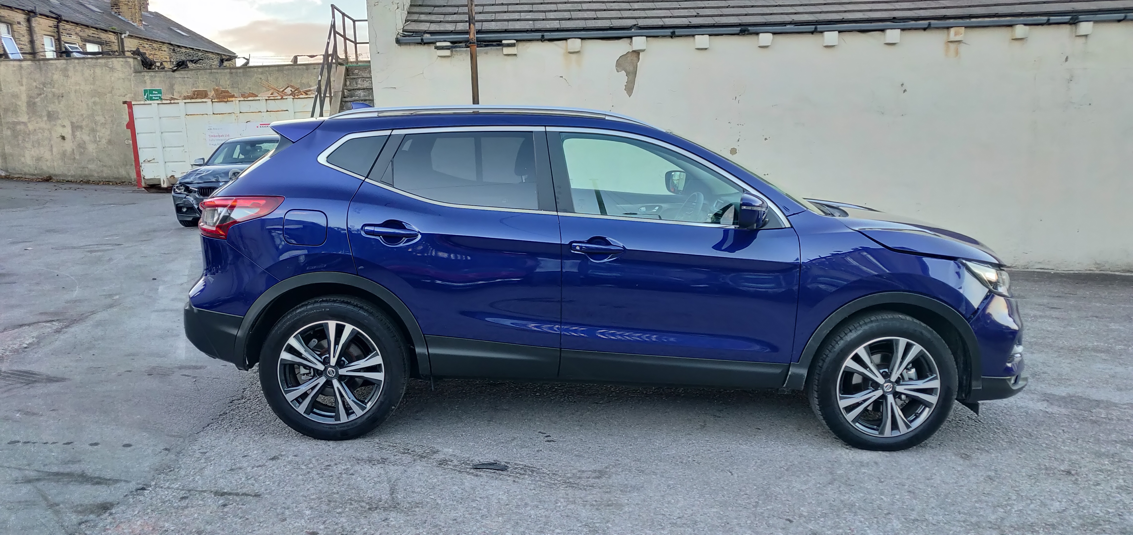 2018 18 NISSAN QASHQAI N-CONNECTA 1.5 DCI GLASS ROOF CAT S DAMAGED SALVAGE
