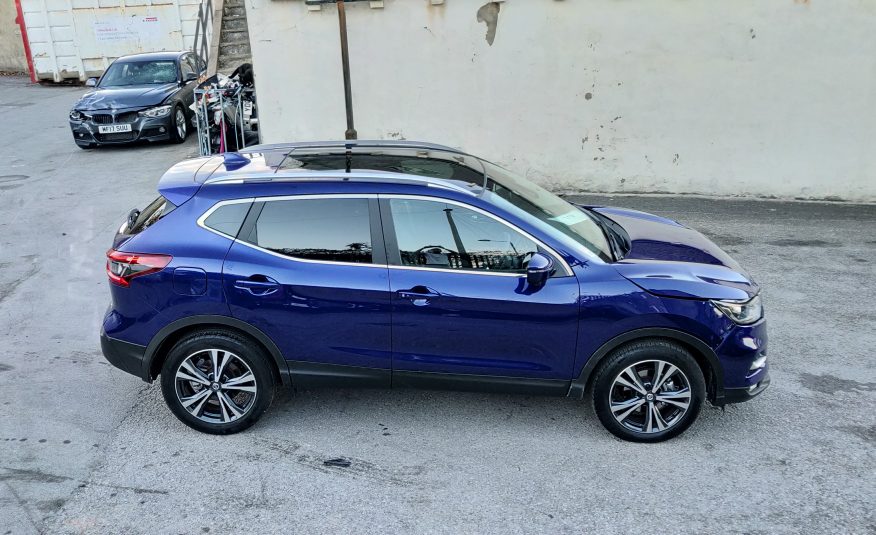 2018 18 NISSAN QASHQAI N-CONNECTA 1.5 DCI GLASS ROOF CAT S DAMAGED SALVAGE