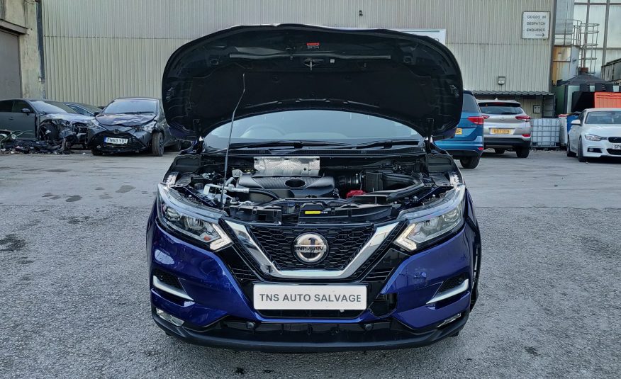 2018 18 NISSAN QASHQAI N-CONNECTA 1.5 DCI GLASS ROOF CAT S DAMAGED SALVAGE