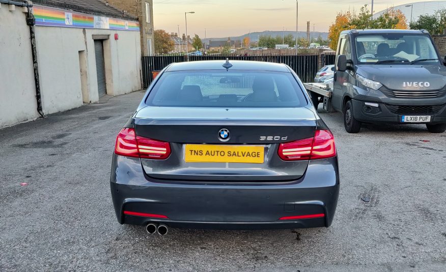 2017 17 BMW 3 SERIES 320D M SPORT AUTO CAT S DAMAGED SALVAGE